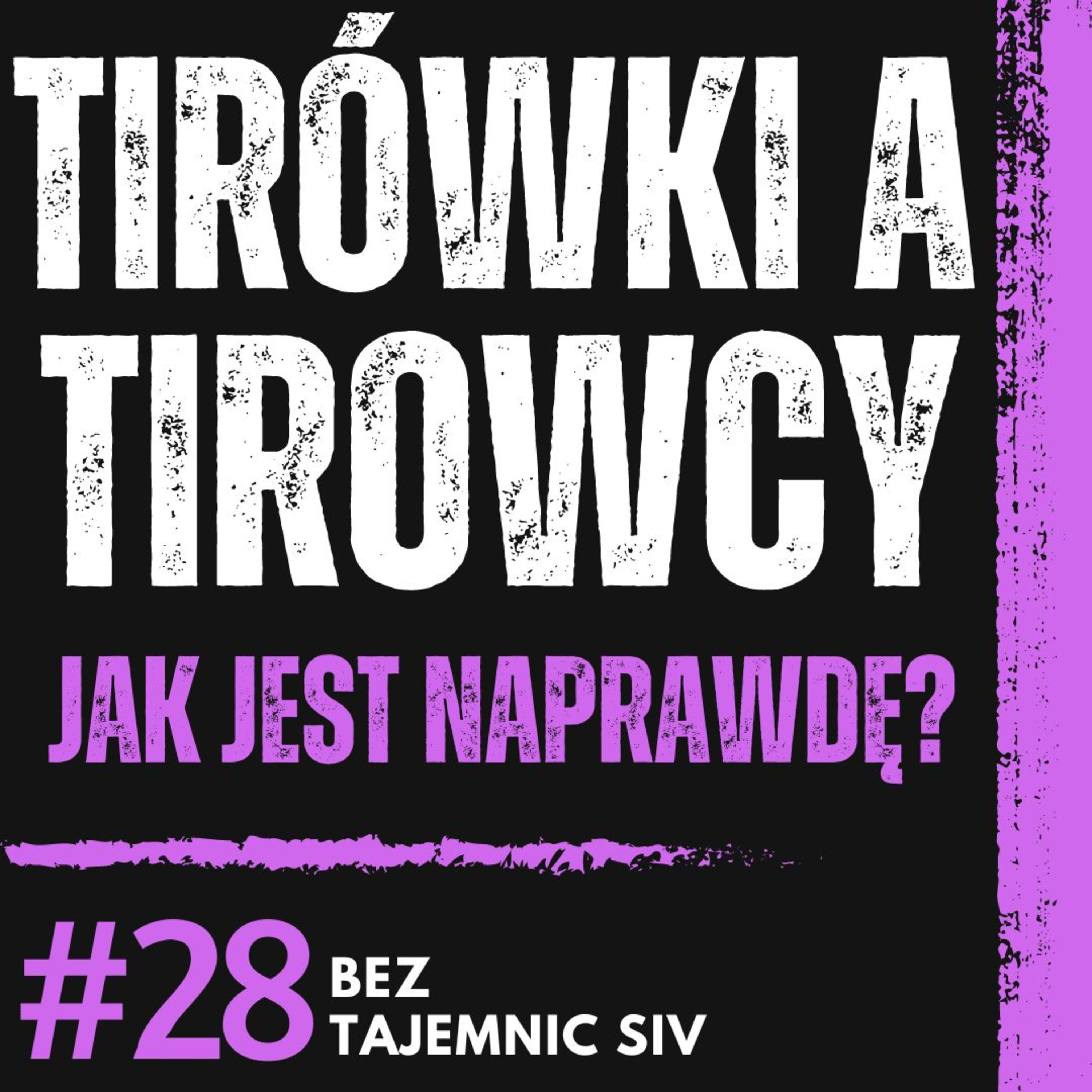 "TIRÓWKI STOJĄ PRZY DRODZE - WIDZĘ JE CODZIENNIE" TIROWIEC O PRACY, NOCACH I PRZEPISACH episode artwork