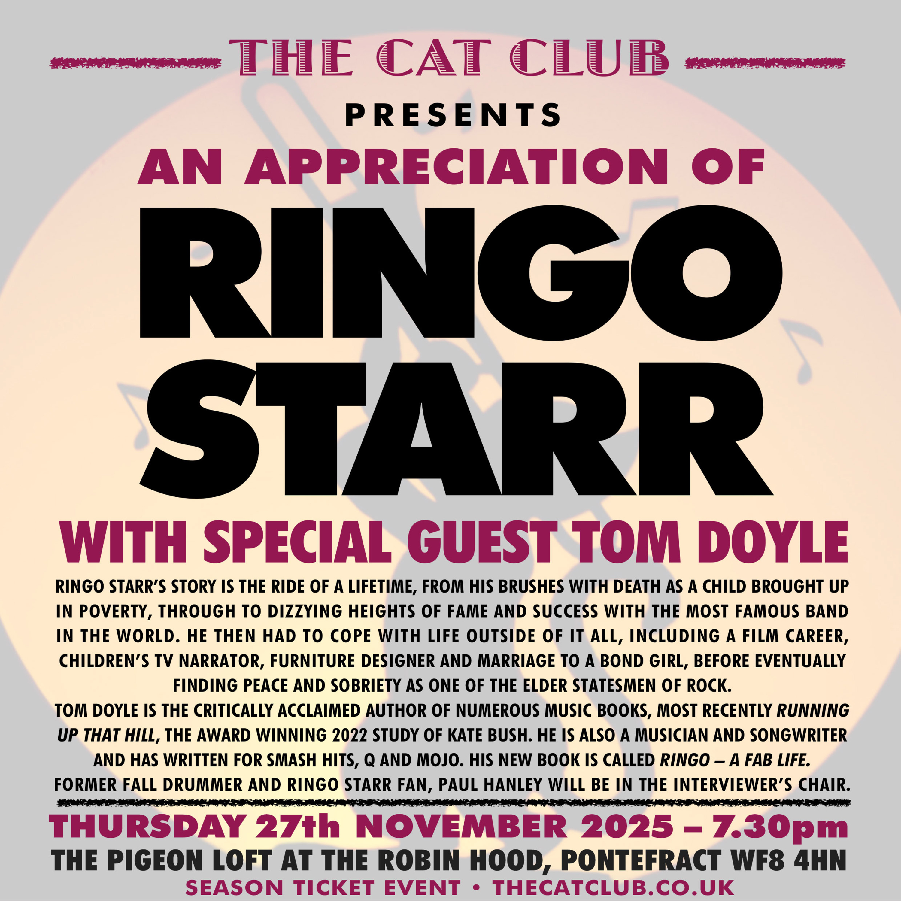 The CAT Club (Classic Album Thursdays)