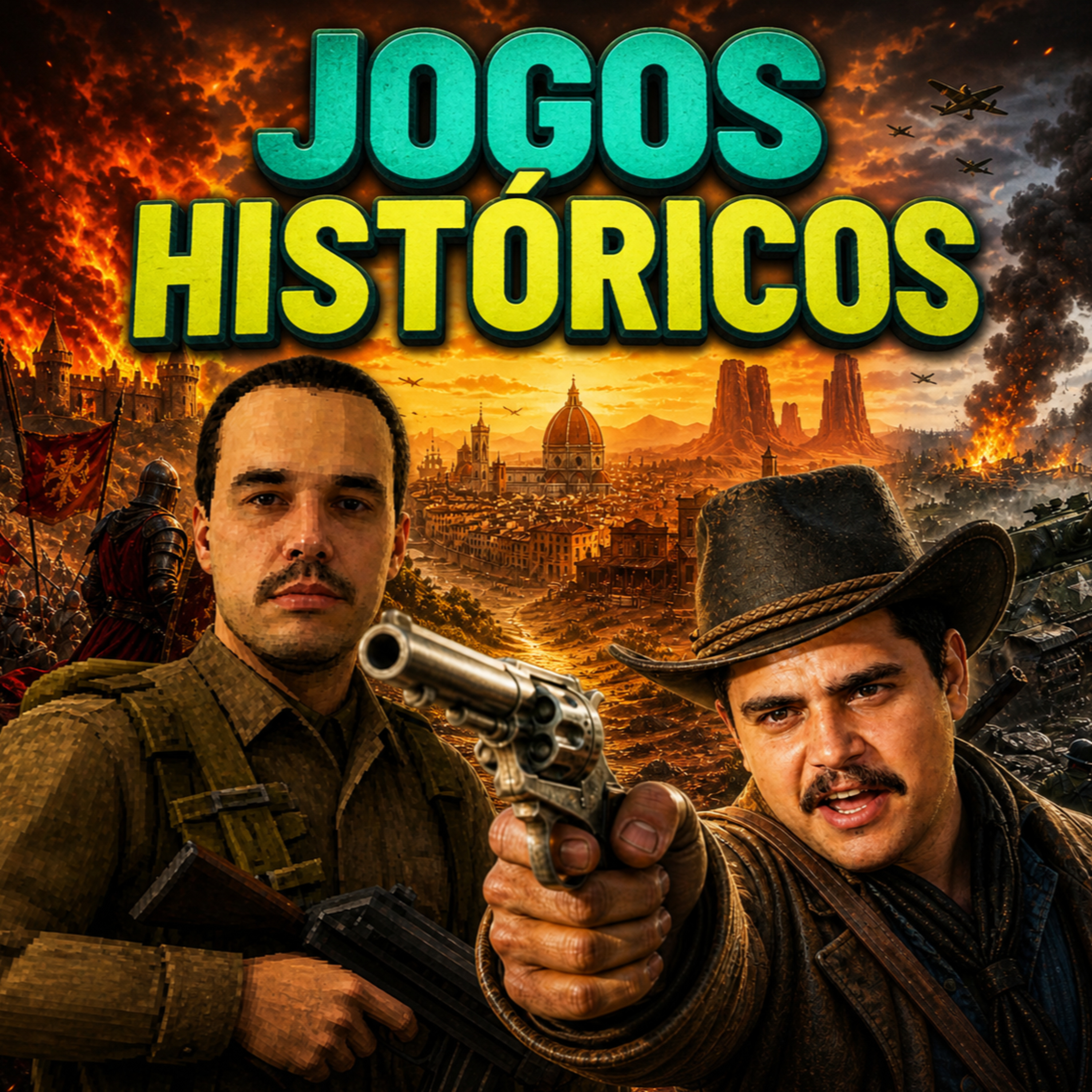 DE AGE OF EMPIRES A RED DEAD REDEMPTION: 10 Jogos que nos ensinaram história! |RE #145 episode artwork