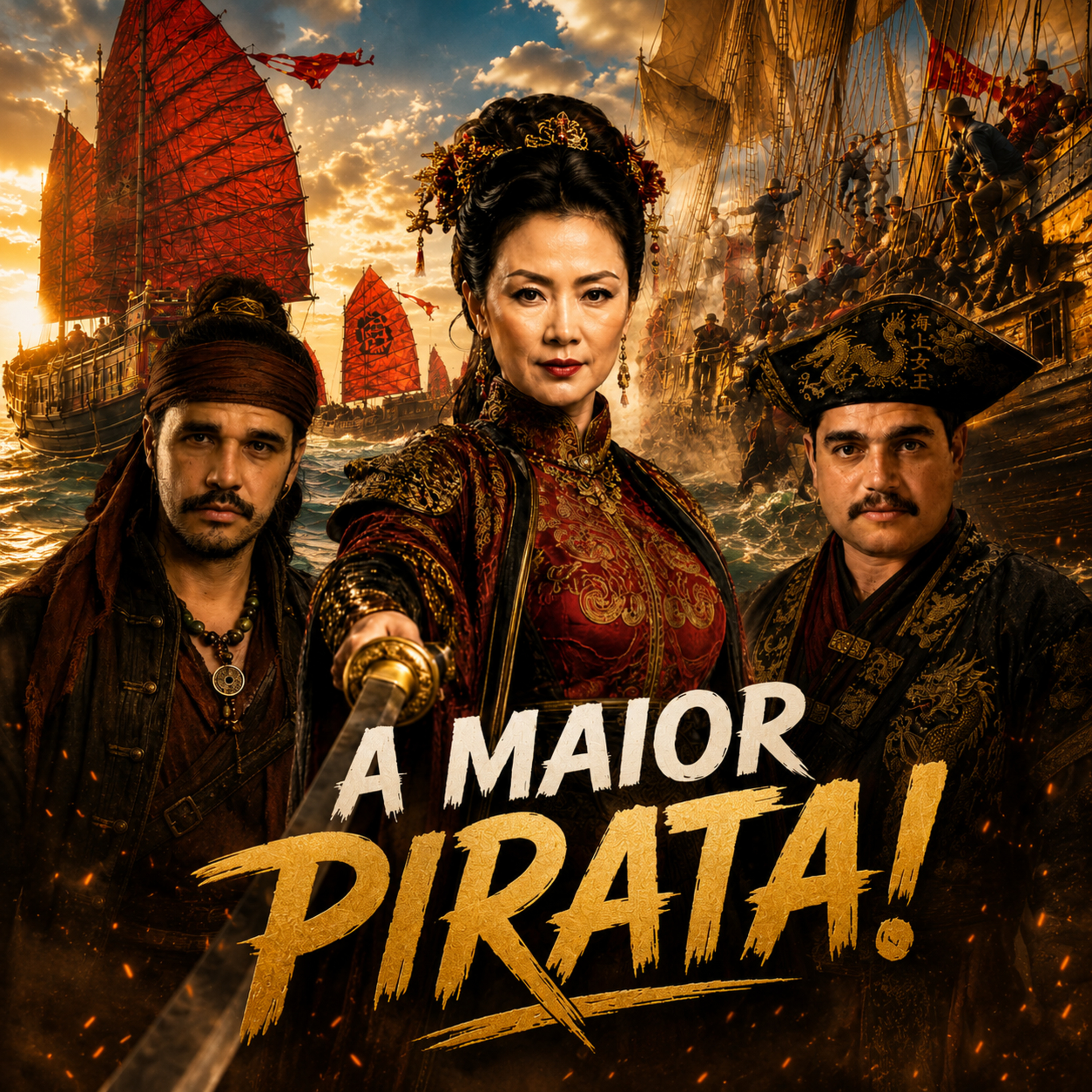 A Rainha dos Piratas: A Saga de Zheng Yi Sao | RE #144 episode artwork