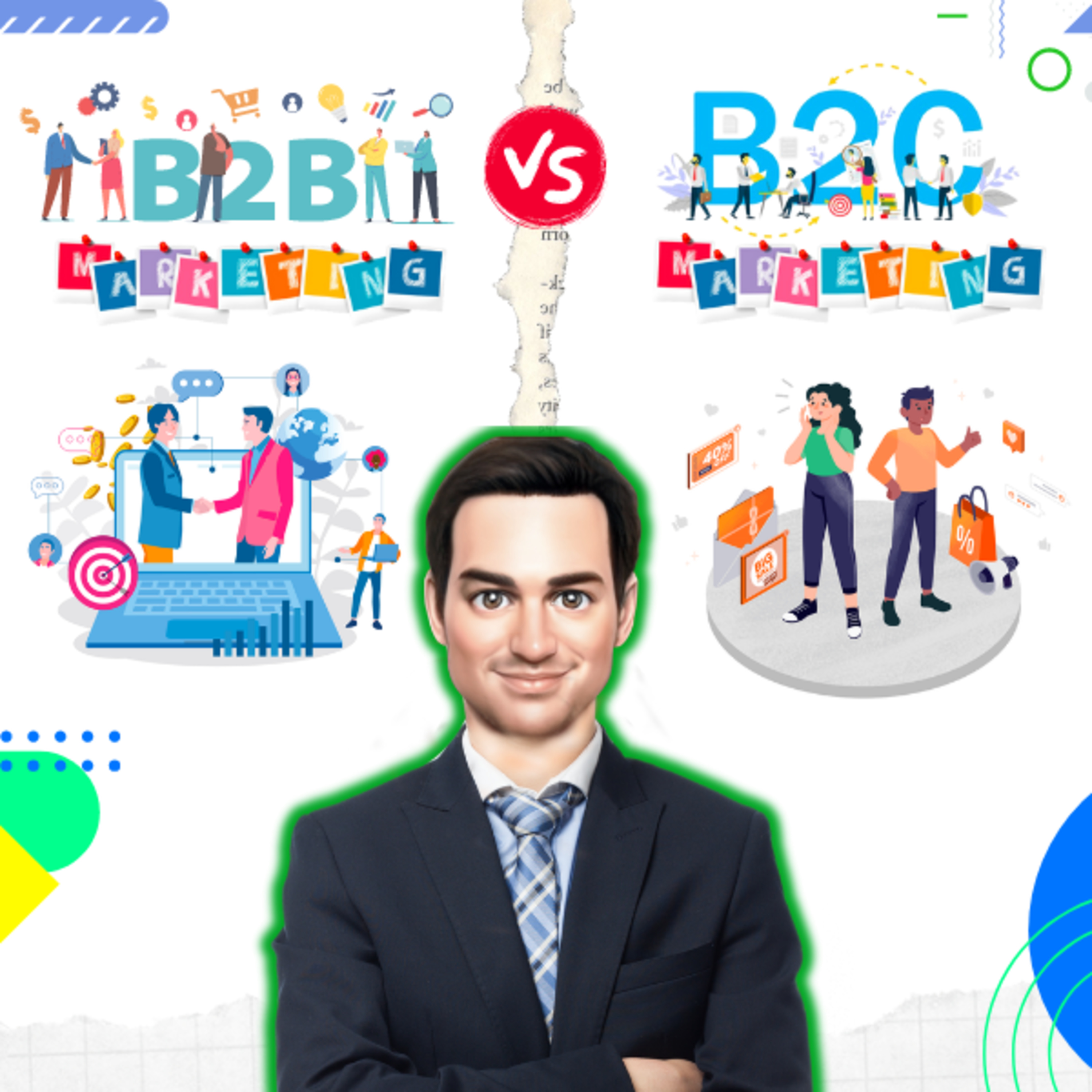MI Podcast Episode 22 - Comparison between B2B & B2C Marketing  episode artwork