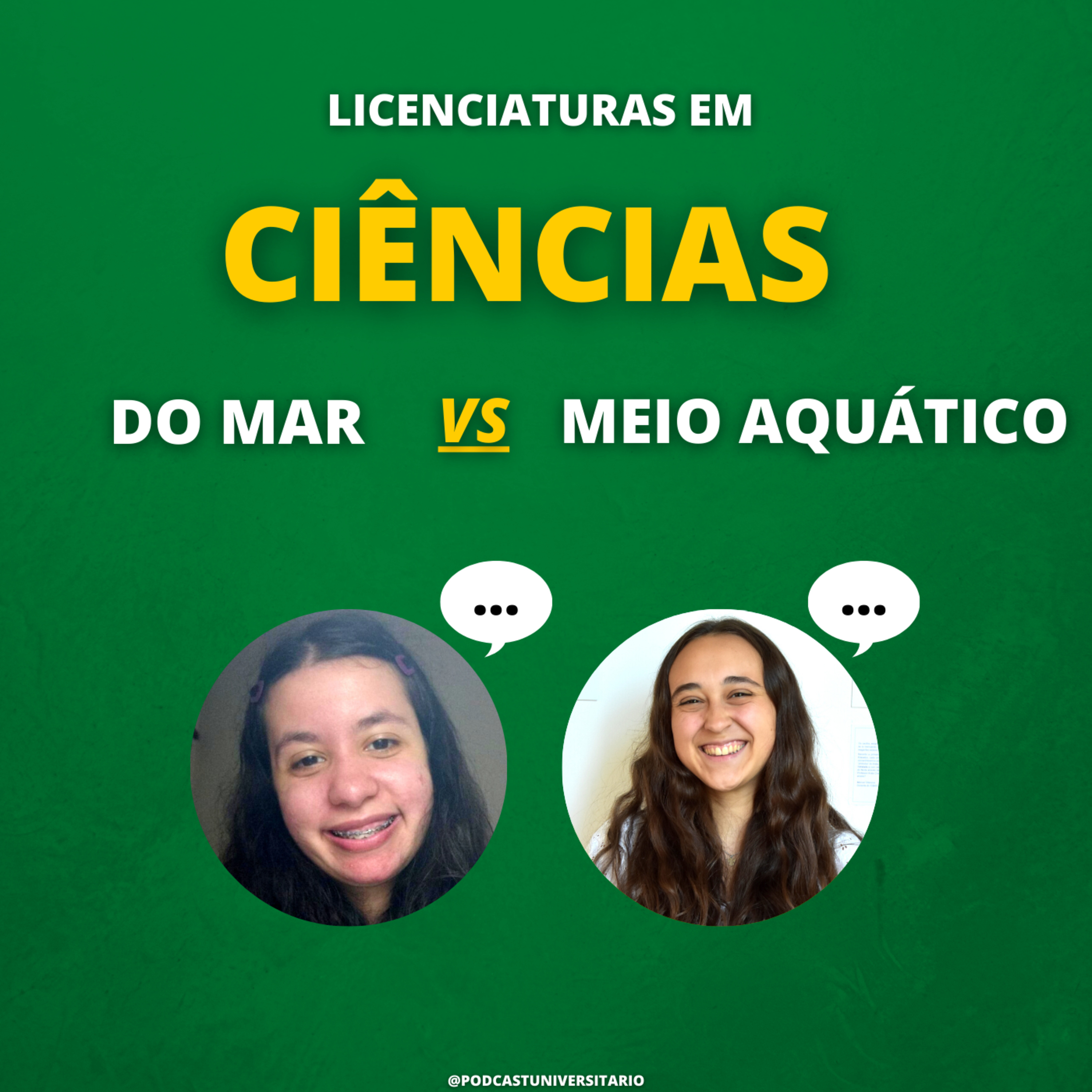 #154 - Cursos de Ciências do Mar e de Ciências do Meio Aquático c/ convidados do curso episode artwork