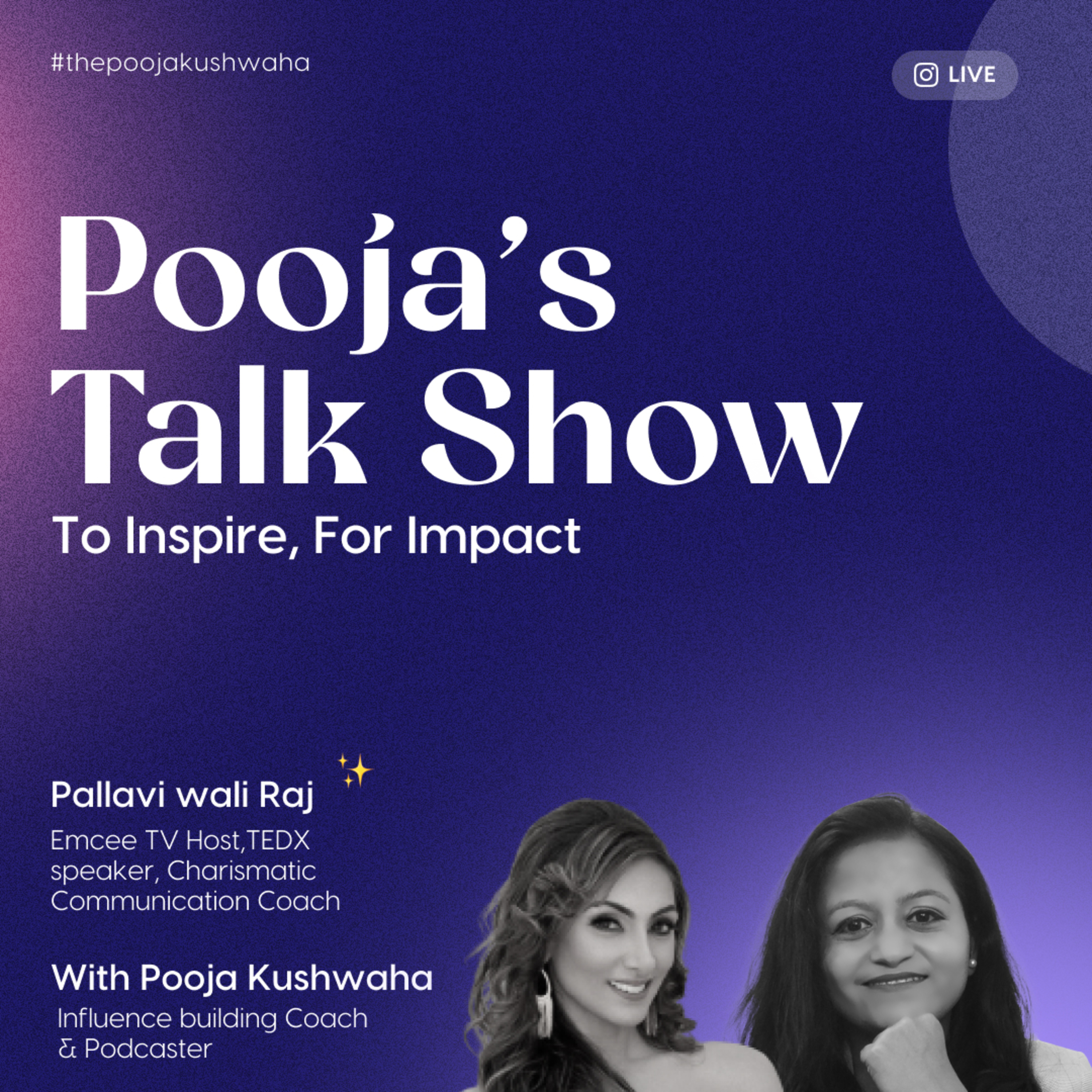 Pooja\'s Talk Show
