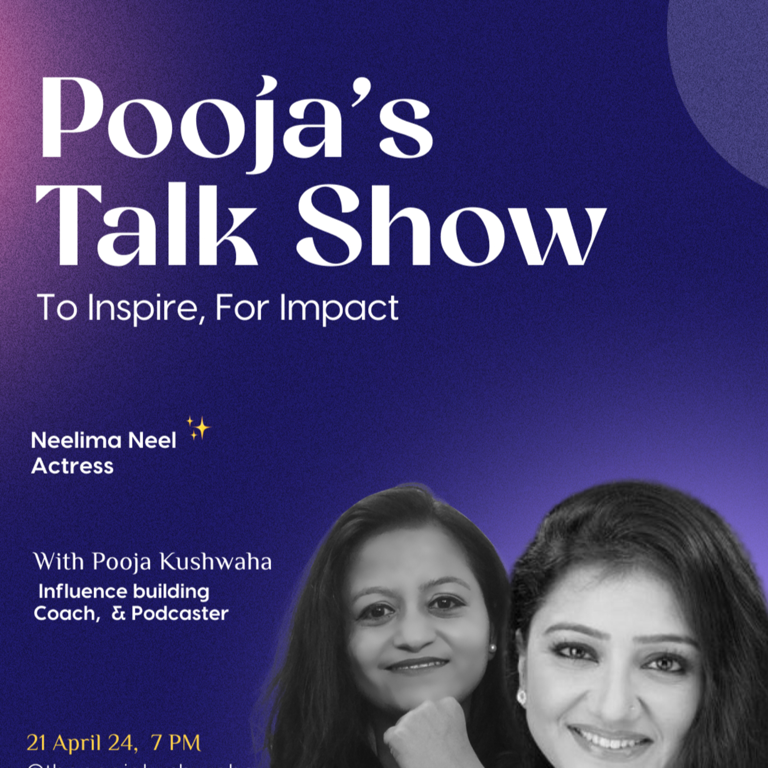 Pooja\'s Talk Show