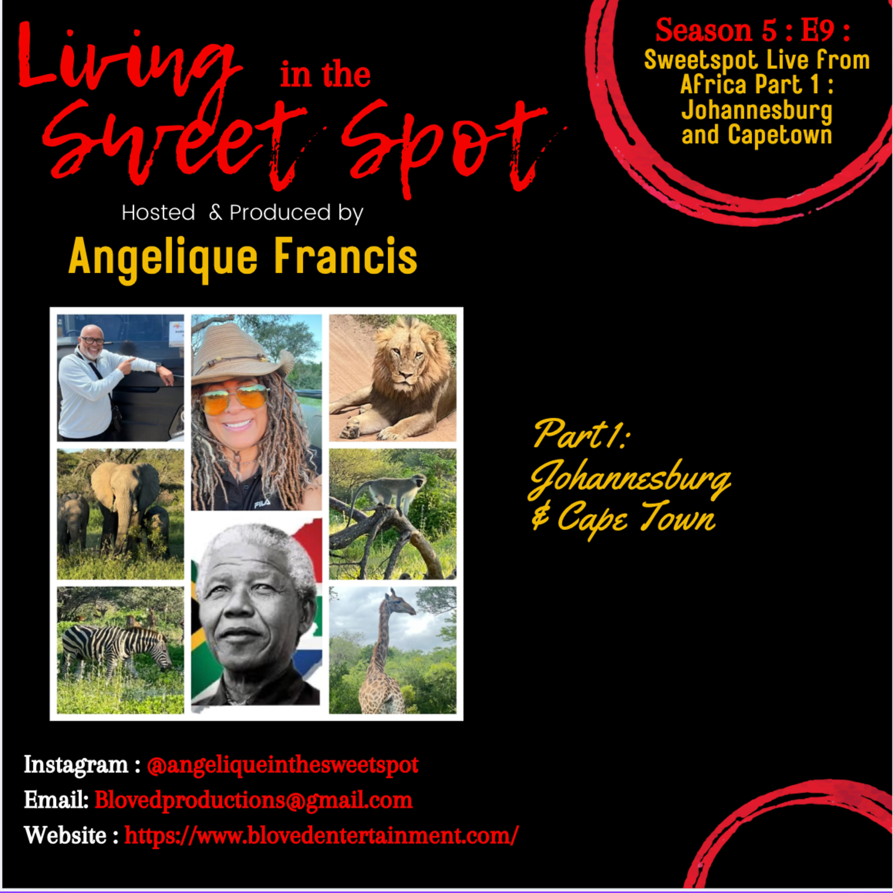 Season 5 : E9 : Return to the Motherland SweetSpot Live in Africa Part One episode artwork