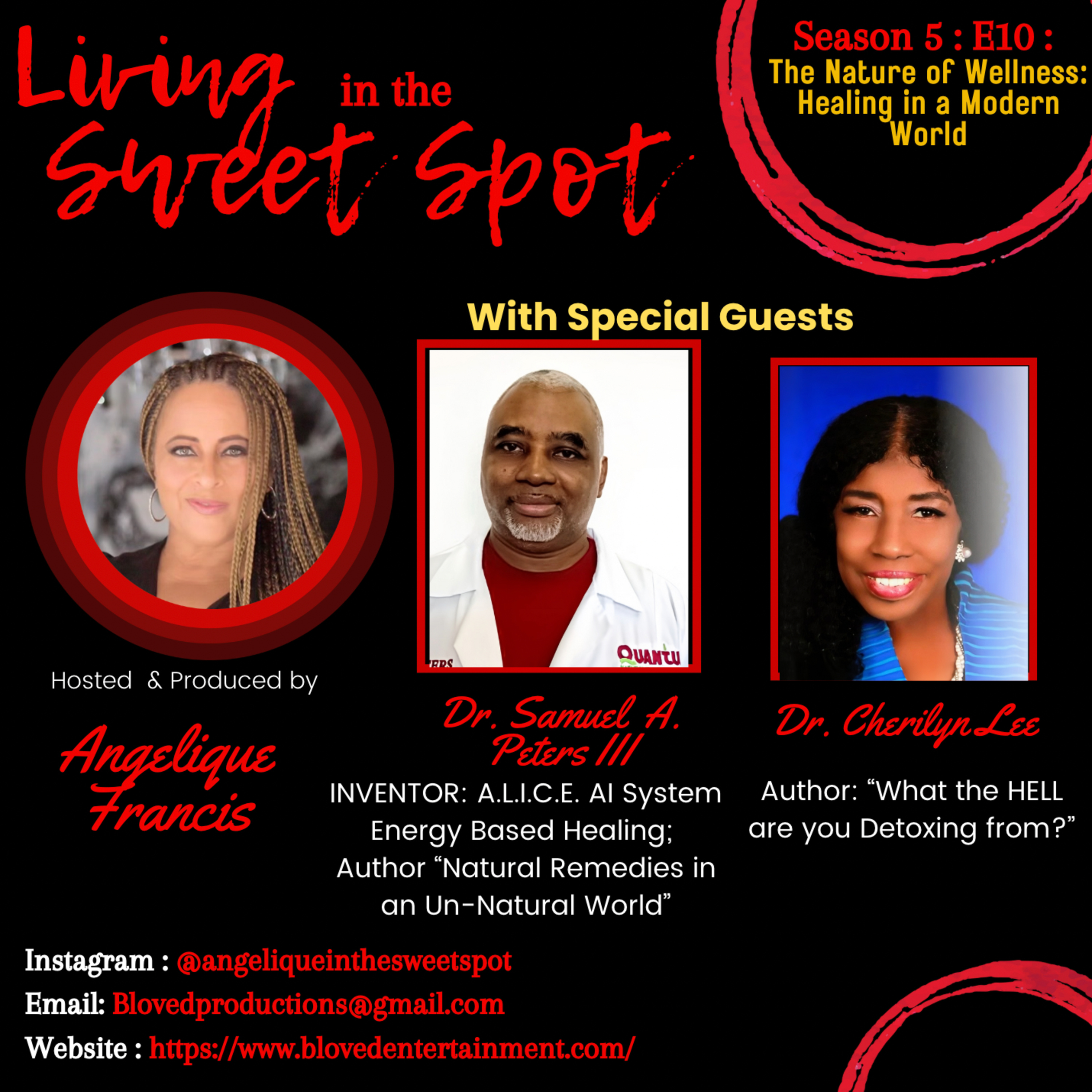 Season 5 : E10 : Holistic Healing In An AI World! Part 1 | Dr. Samuel A. Peters III and Dr. Cherliyn Lee episode artwork