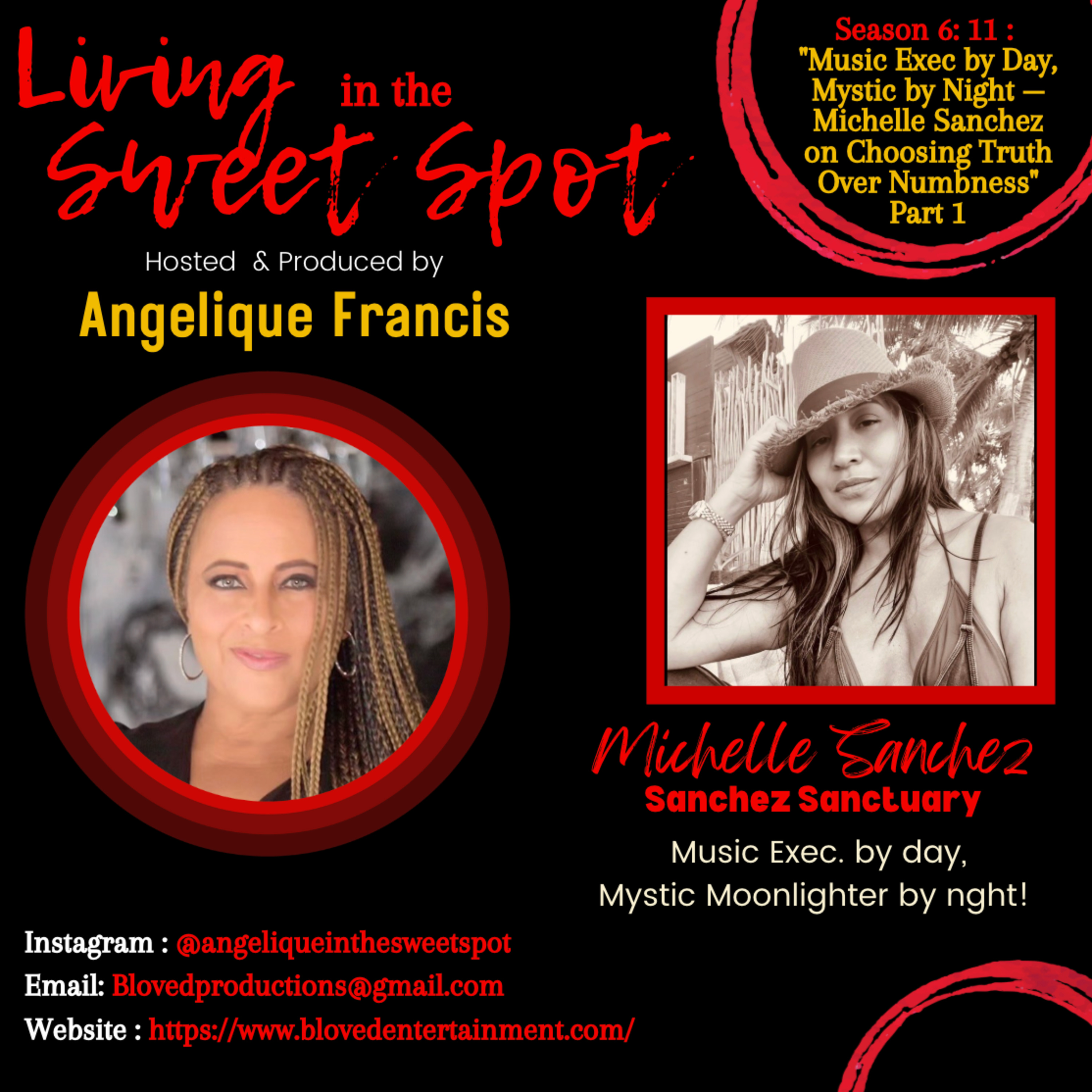 Season 6 : E11 : "Music Exec by Day, Mystic by Night Michelle Sanchez on Choosing Truth Over Numbness" episode artwork