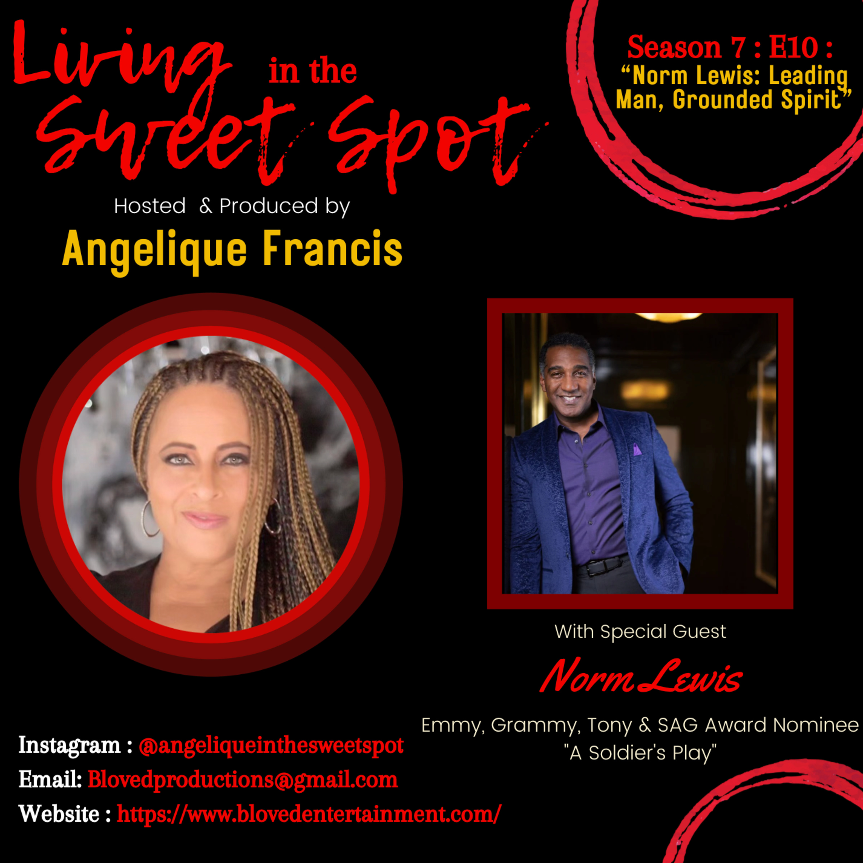 Season 7 : E10 : “Norm Lewis: Leading Man, Grounded Spirit” episode artwork