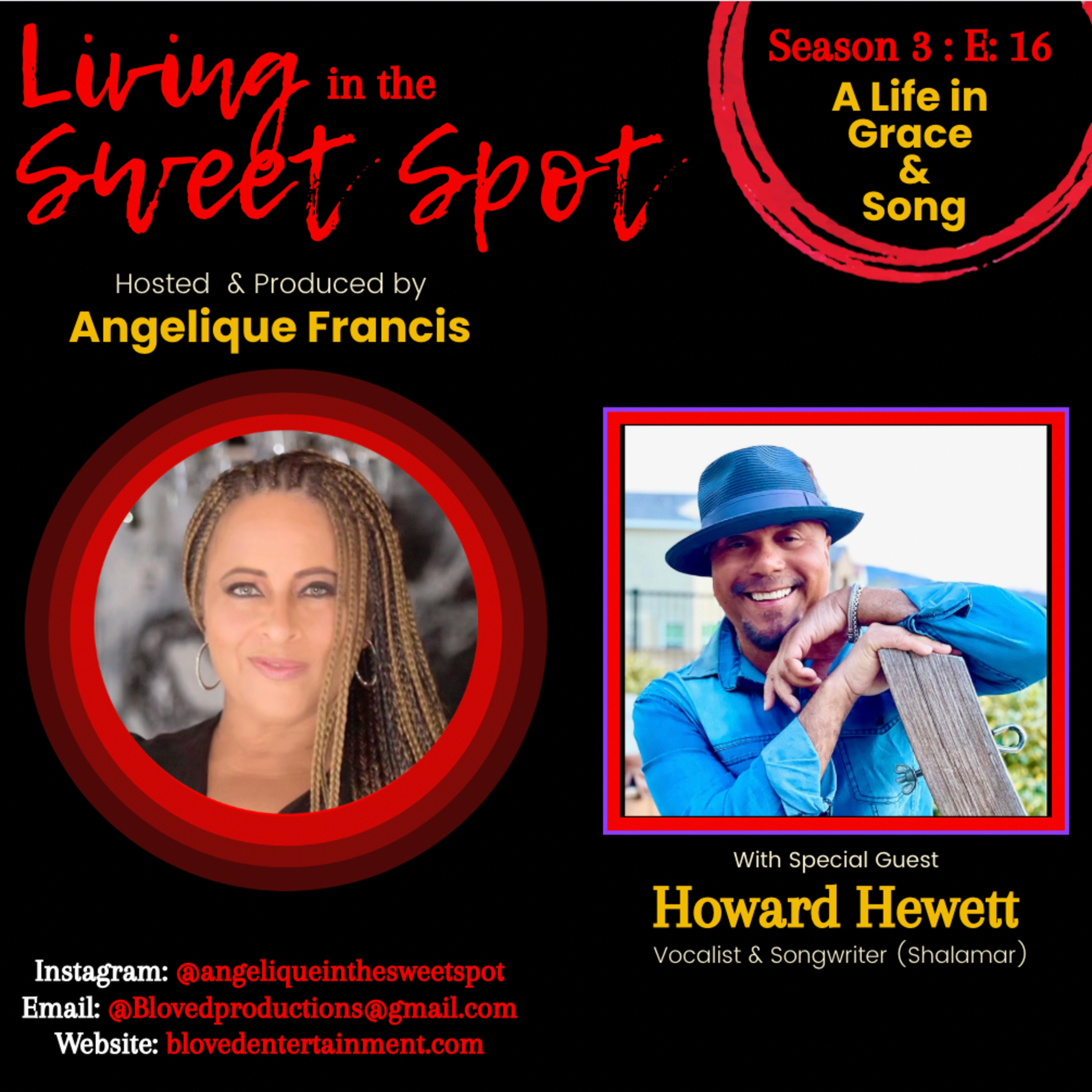 Season 3 : E16 : Howard Hewett | A Life in Grace & Song episode artwork