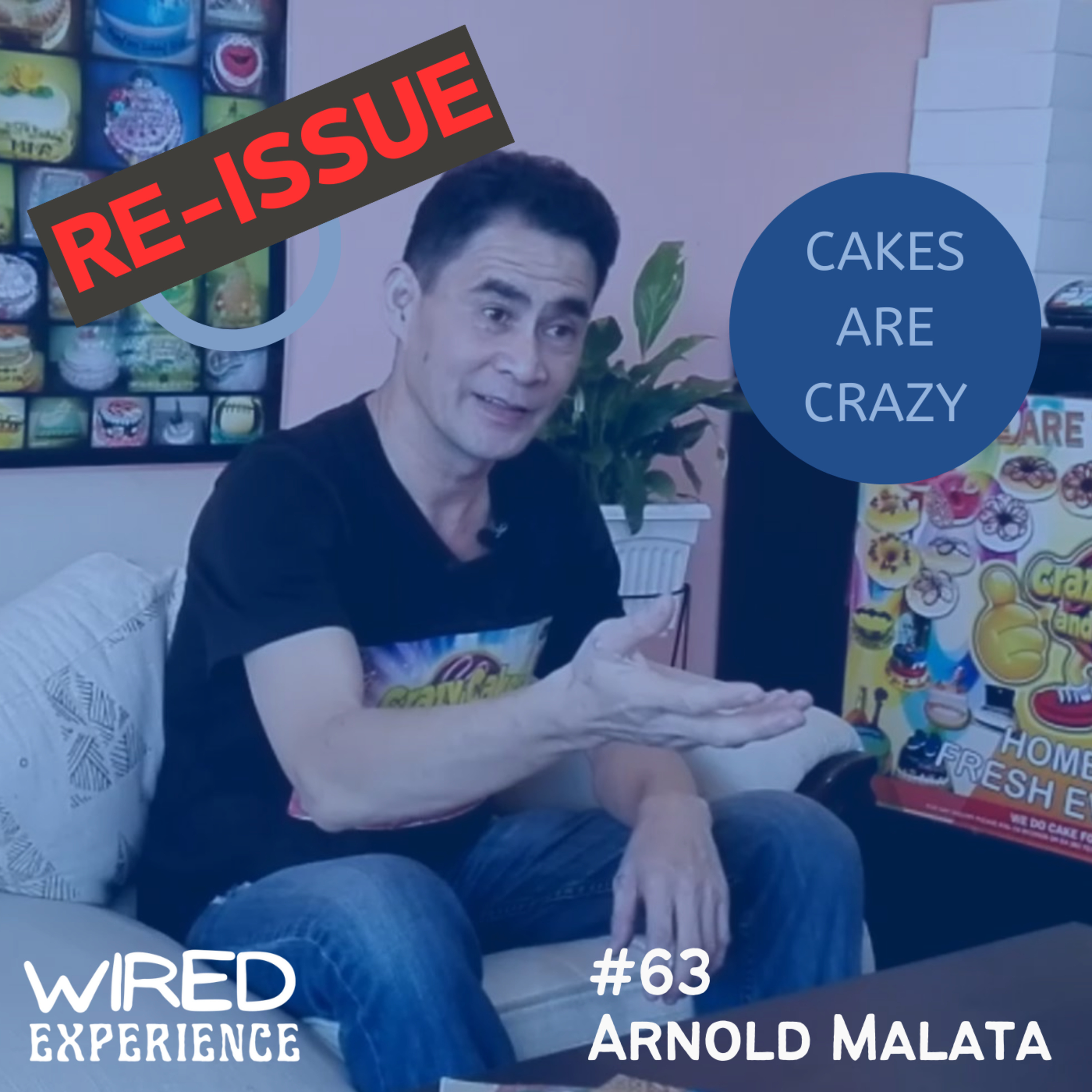 #63 Arnold Malata of Crazy Cakes and Donuts - Uncut Version KA39 episode artwork