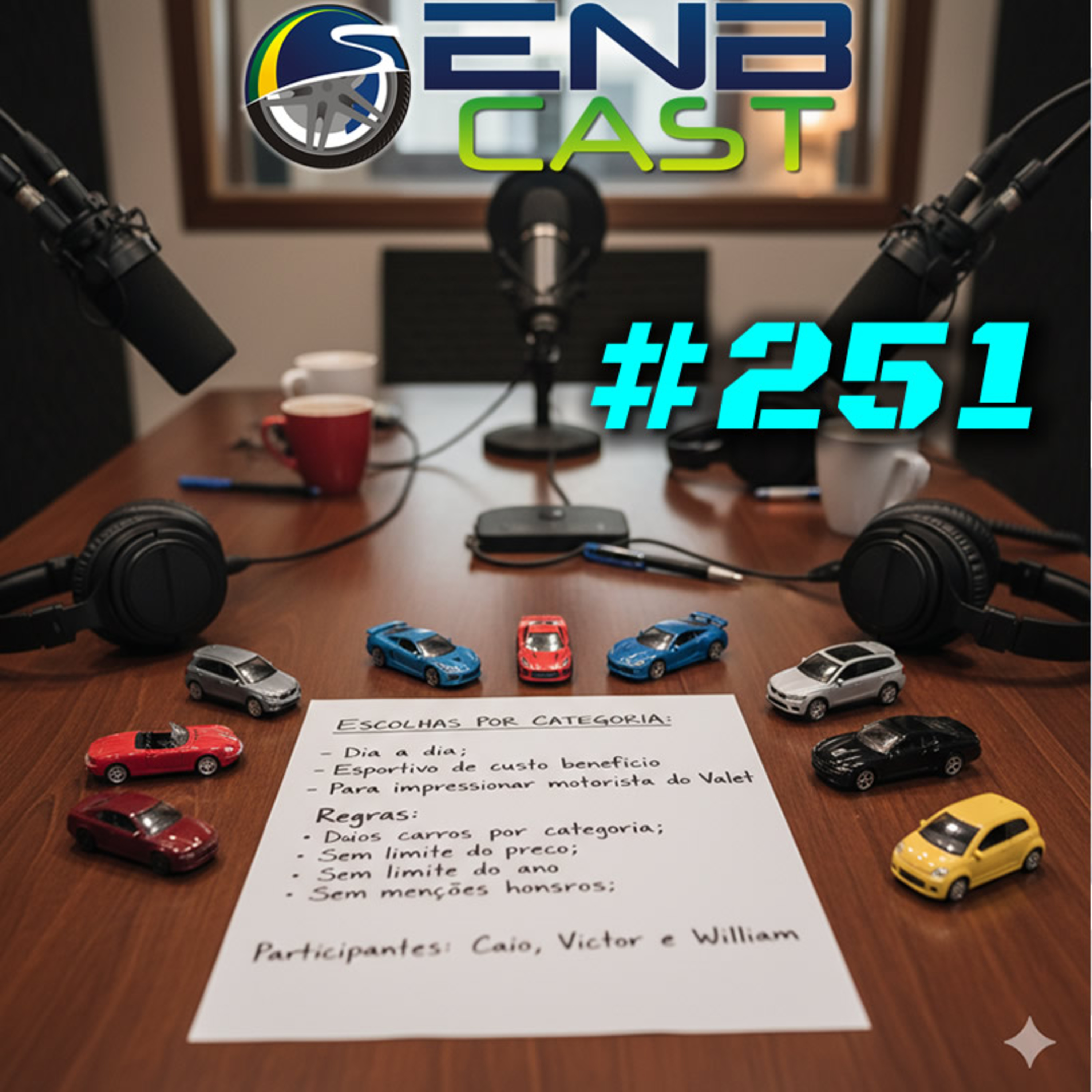 EnB Cast #251 - Escolhas por categoria: Parte 1 episode artwork
