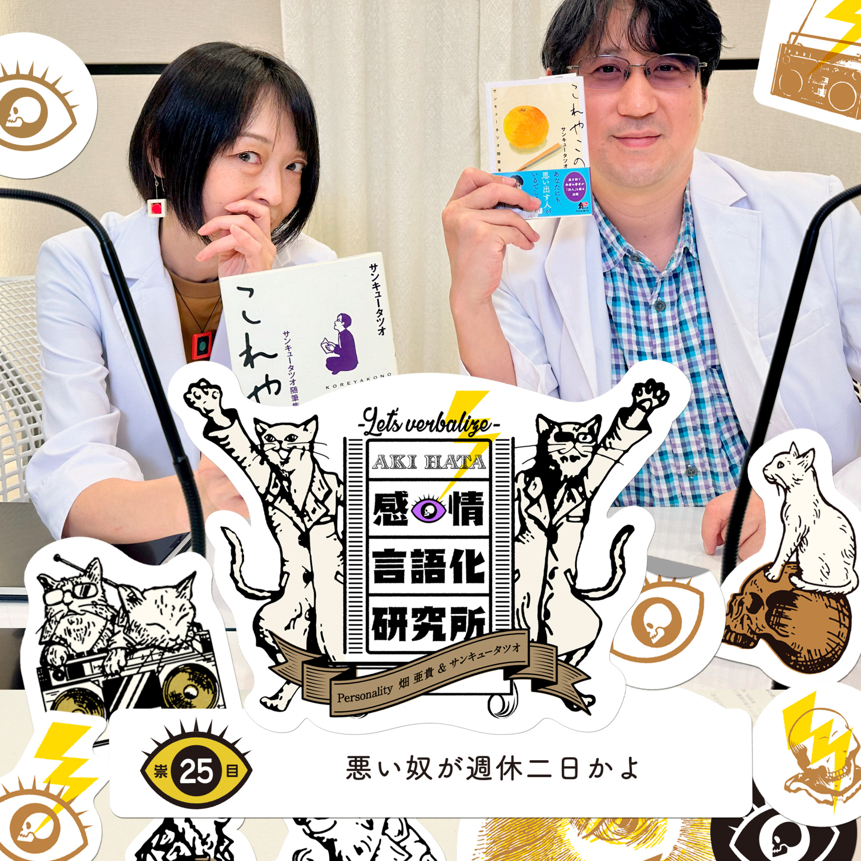 感情言語化研究所 025 “悪い奴が週休二日かよ“