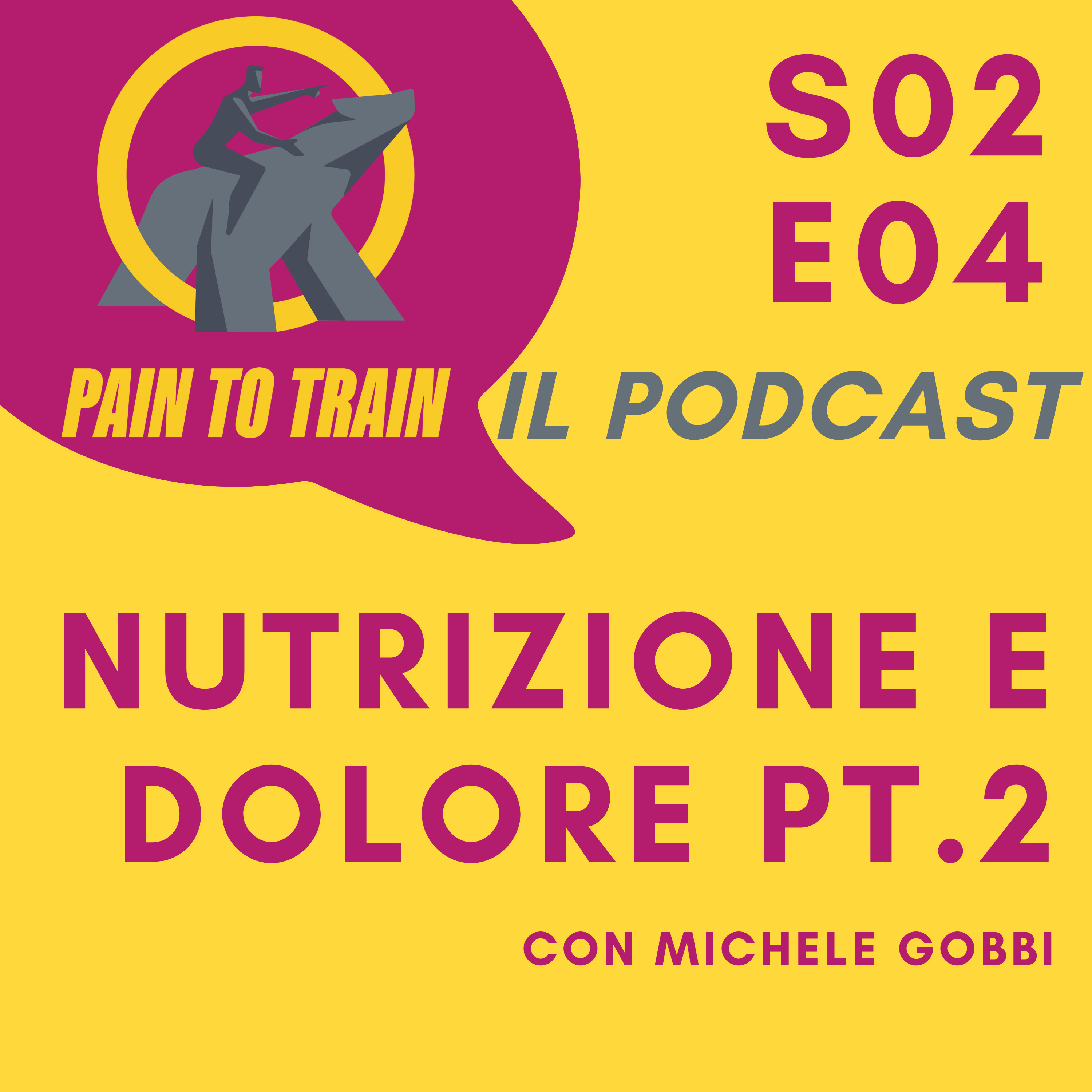 S02 E06: Nutrizione e dolore parte 2 - Con Michele Gobbi episode artwork
