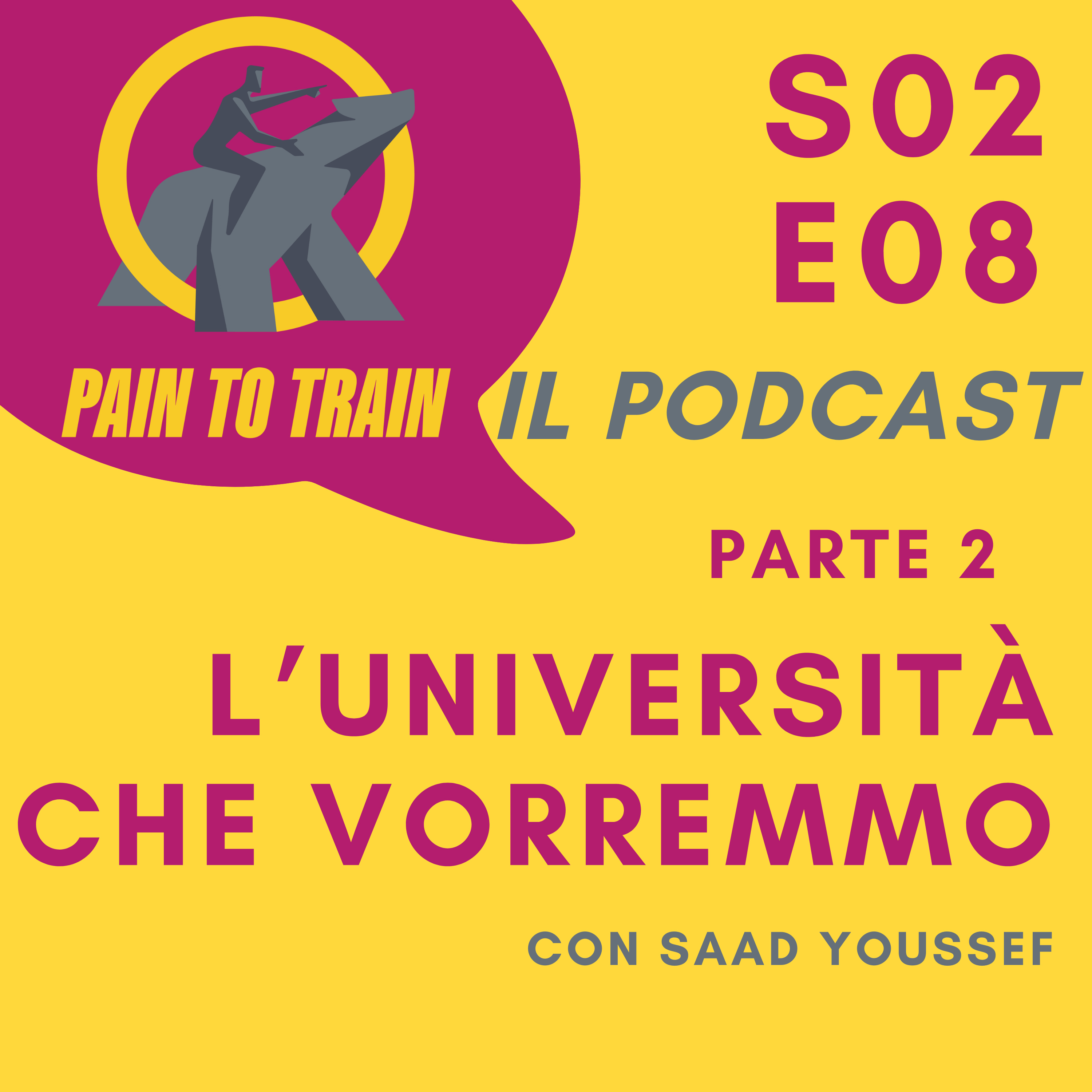 S02 E08: L'università che vorremmo - Con Saad Youssef episode artwork