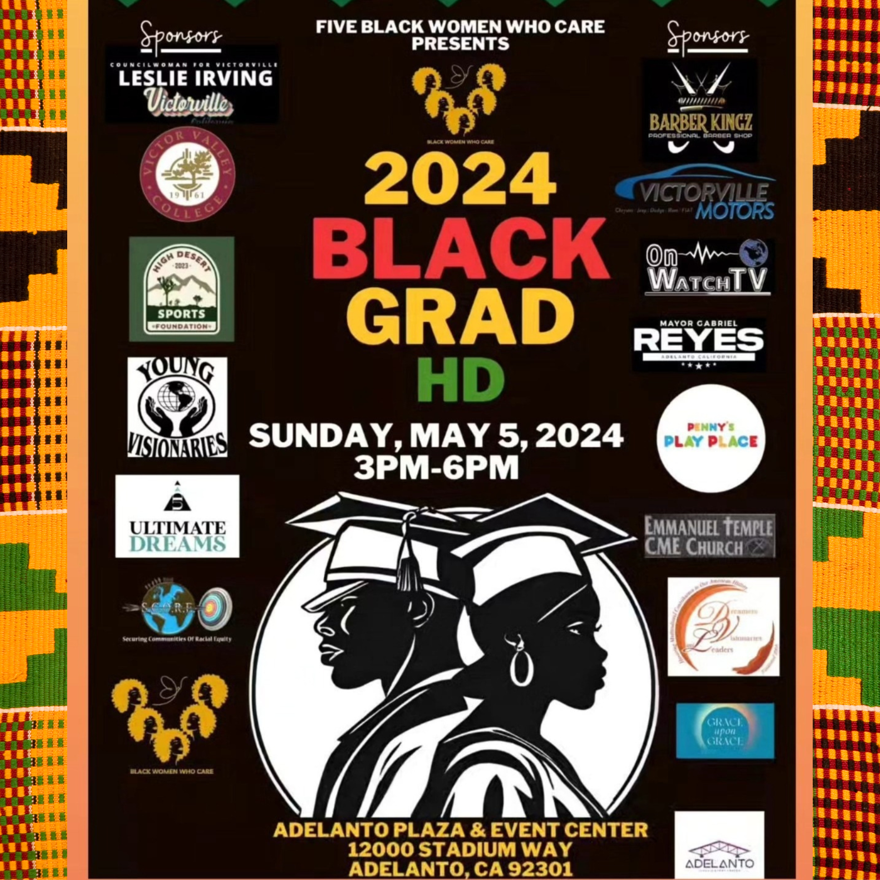 Five Black Women Who Care Presents Black Grad HD