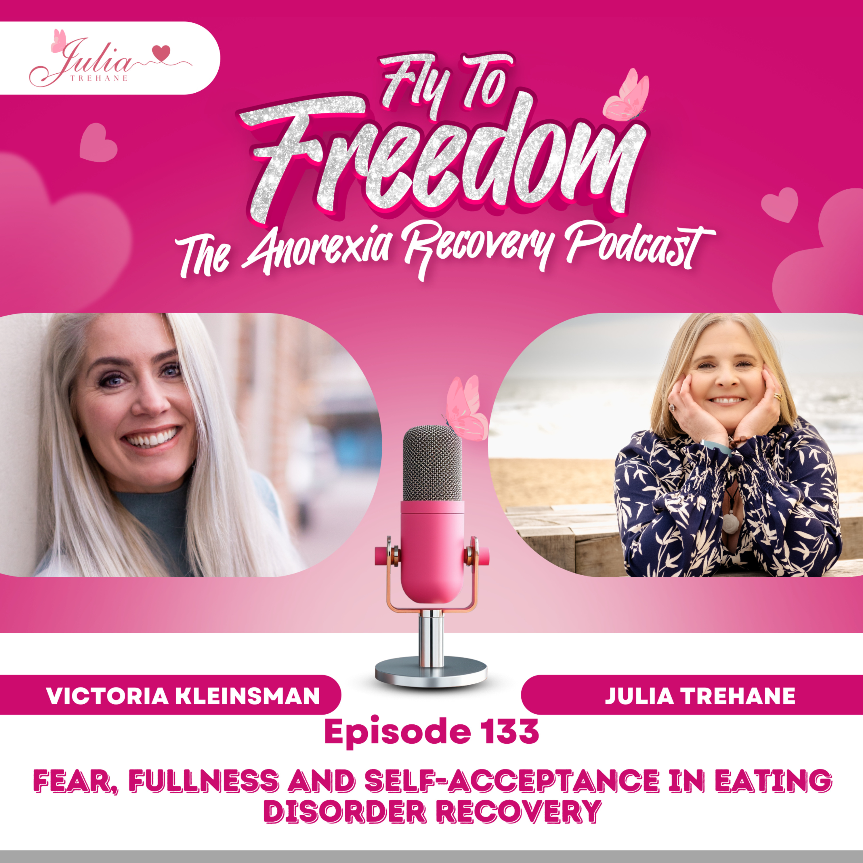 Episode 133: Q&A with Vic: Fear, Fullness and Self-Acceptance in Eating Disorder Recovery episode artwork