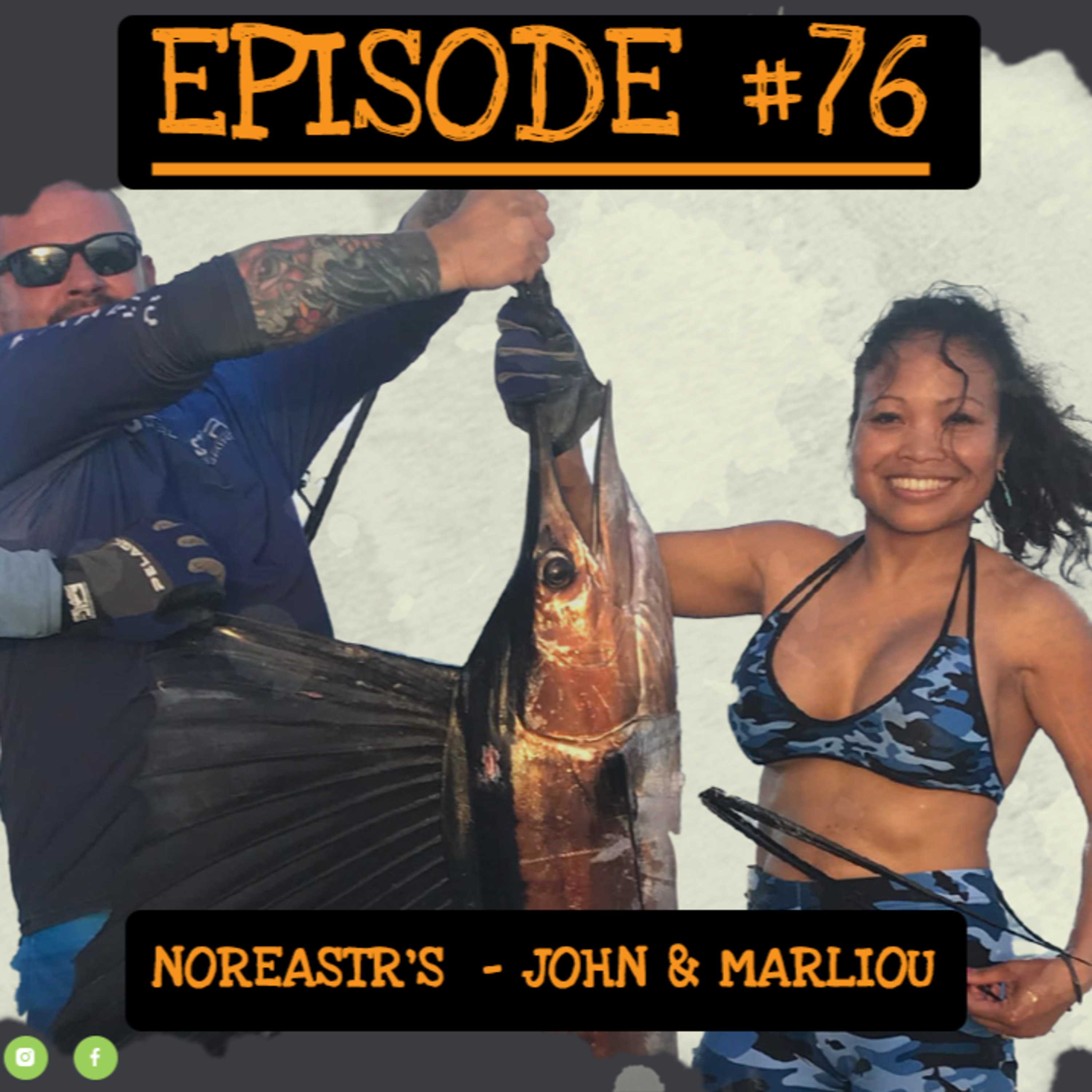 Jersey's Best Fishing Apparel? Noreastr Hardcore's John & Marilou - NJMSP #76