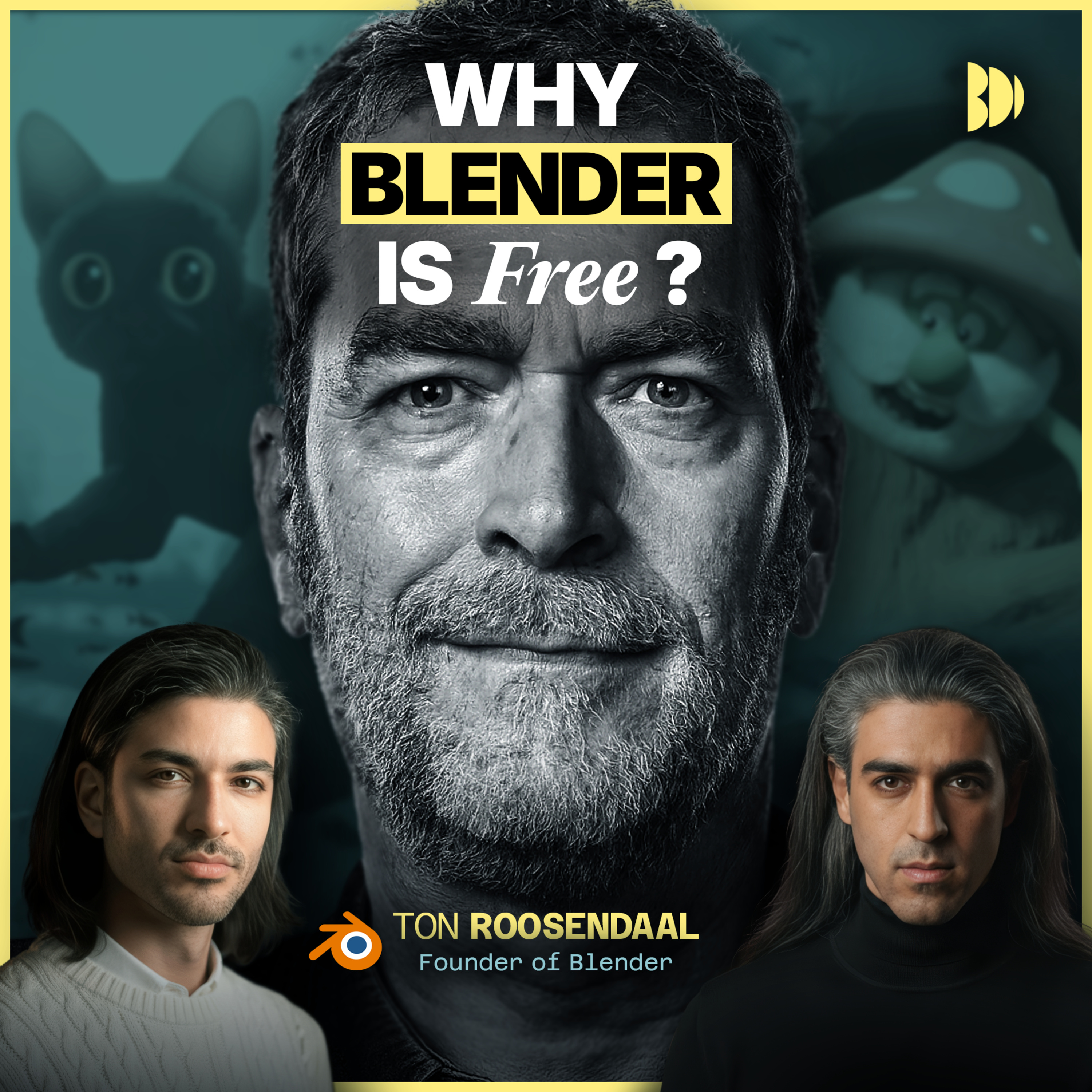 #69 The Man Behind Blender, Ton Roosendaal