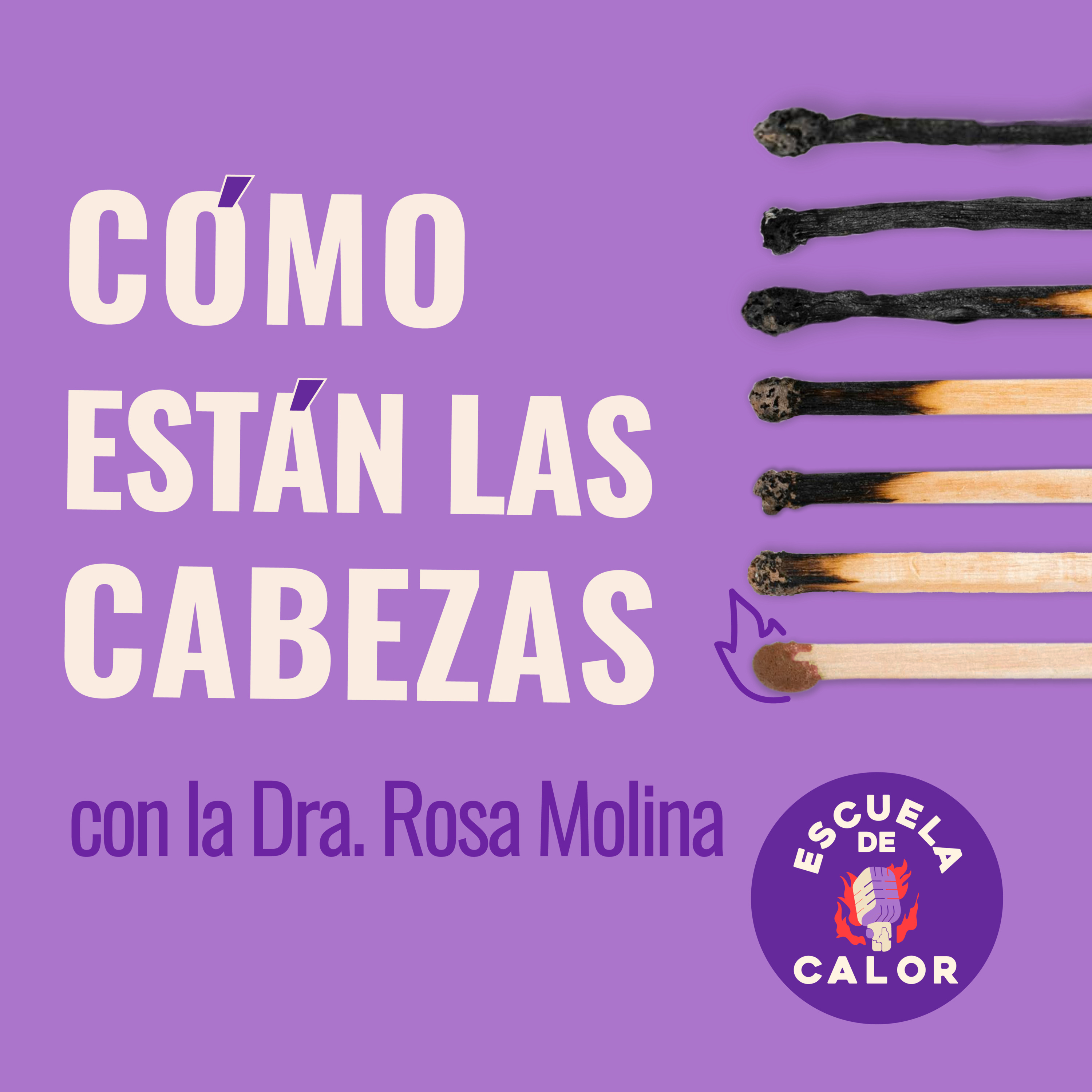 3x07 ¡Cómo están las cabezas! con Rosa Molina | ESCUELA DE CALOR