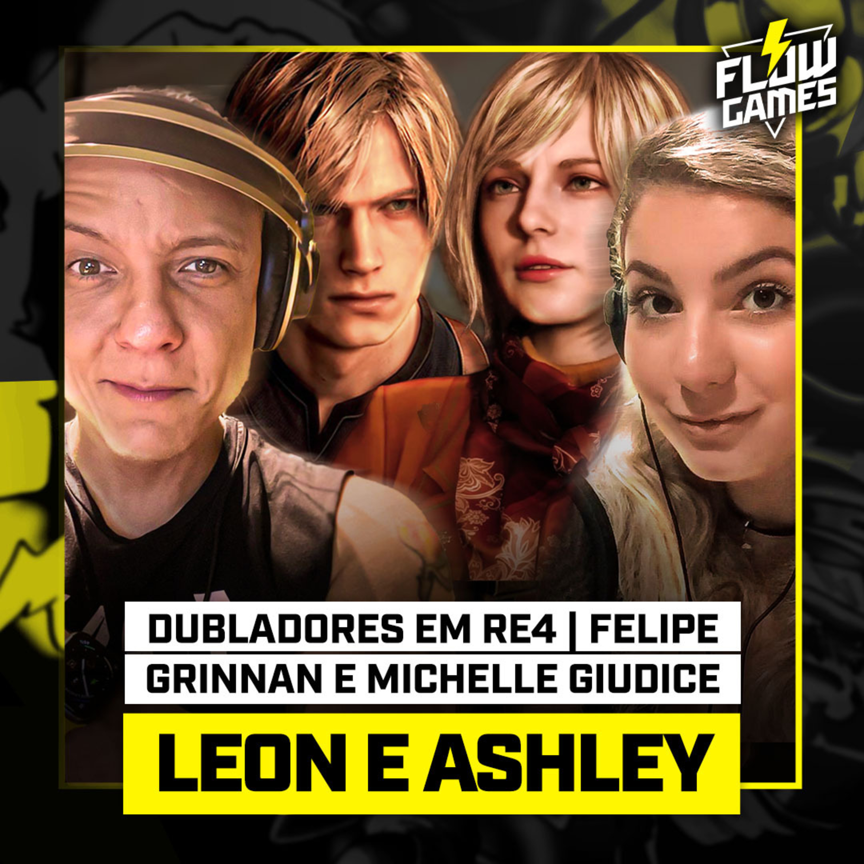 FELIPE GRINNAN (LEON) e MICHELLE GIUDICE (ASHLEY) - FG #50 episode artwork