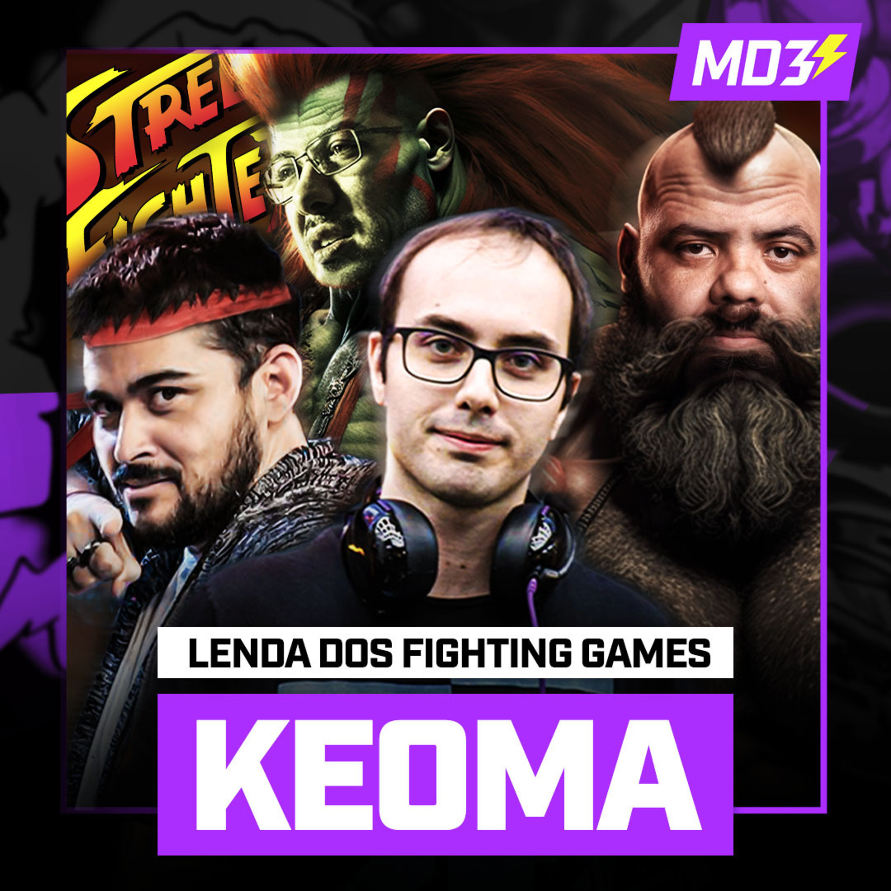 KEOMA, o CARA dos FIGHTING GAMES! (ft. Igor3K) - MD3 #66 episode artwork