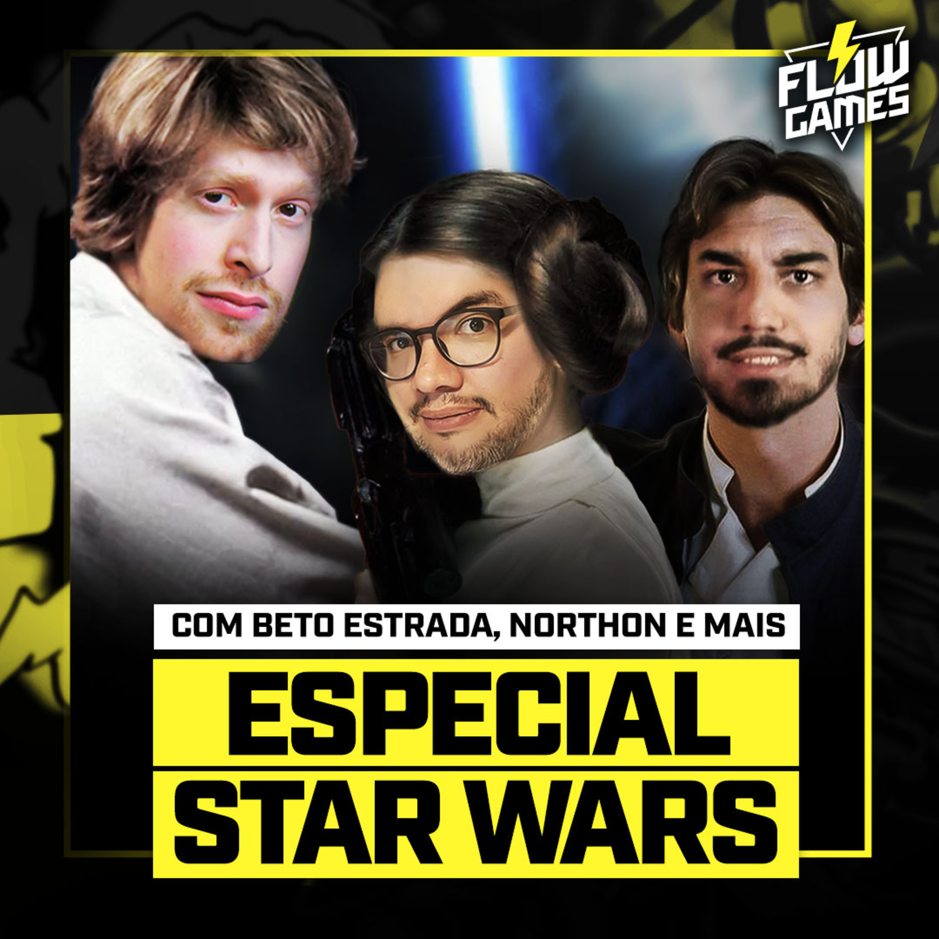 O MELHOR de STAR WARS! dos JOGOS aos FILMES com Beto Estrada, Northon e mais! episode artwork