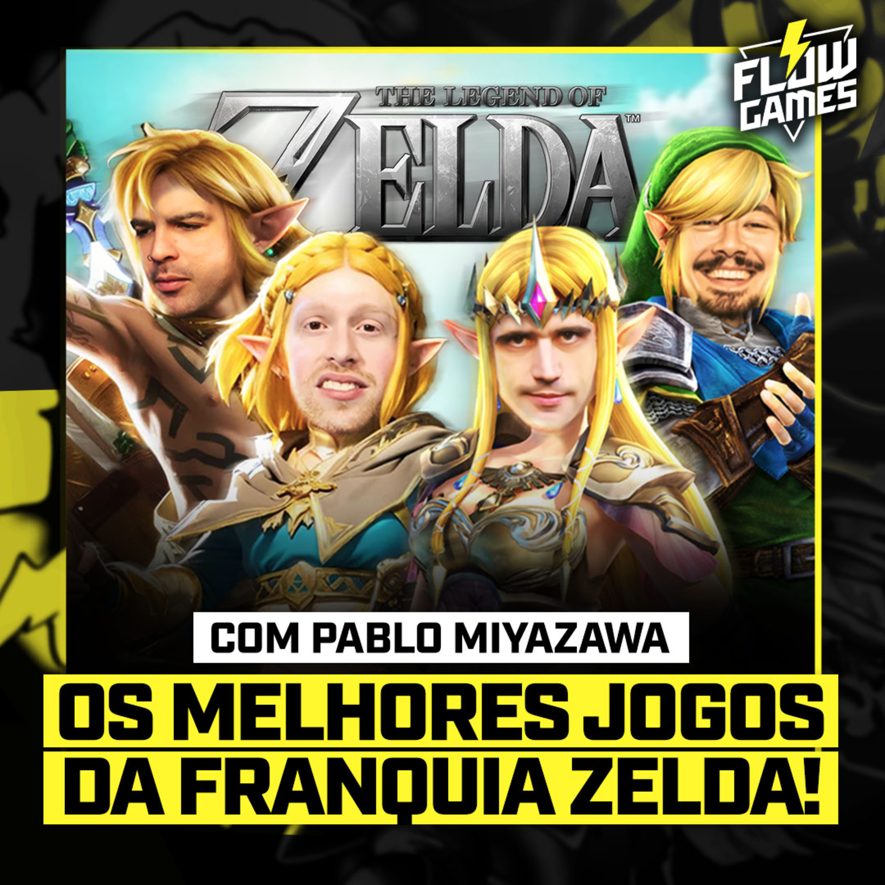 ESPECIAL FRANQUIA ZELDA! com Pablo Miyazawa! - Flow Games #58 episode artwork