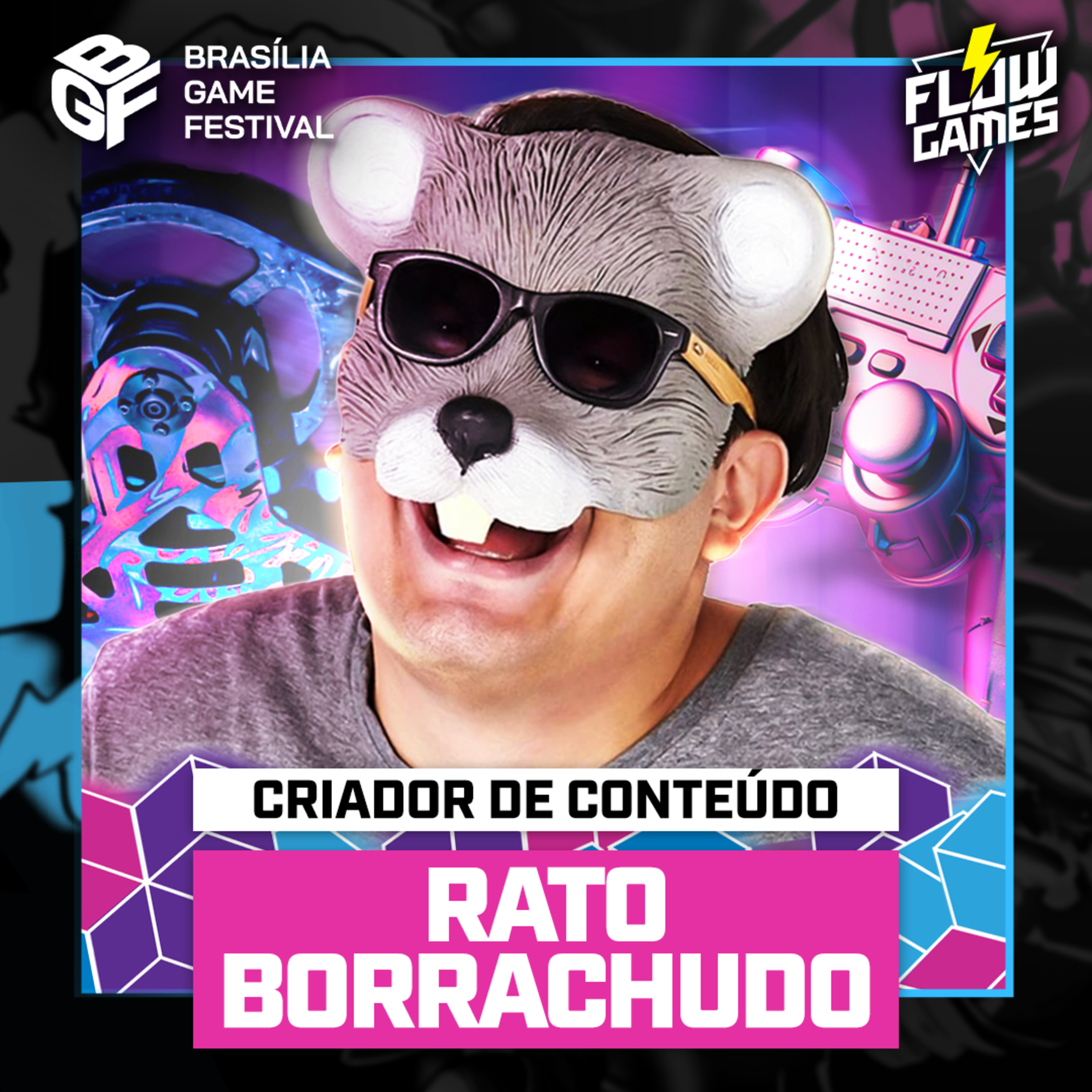 RATO BORRACHUDO! - Especial BGF 2023 - Flow Games #61 episode artwork