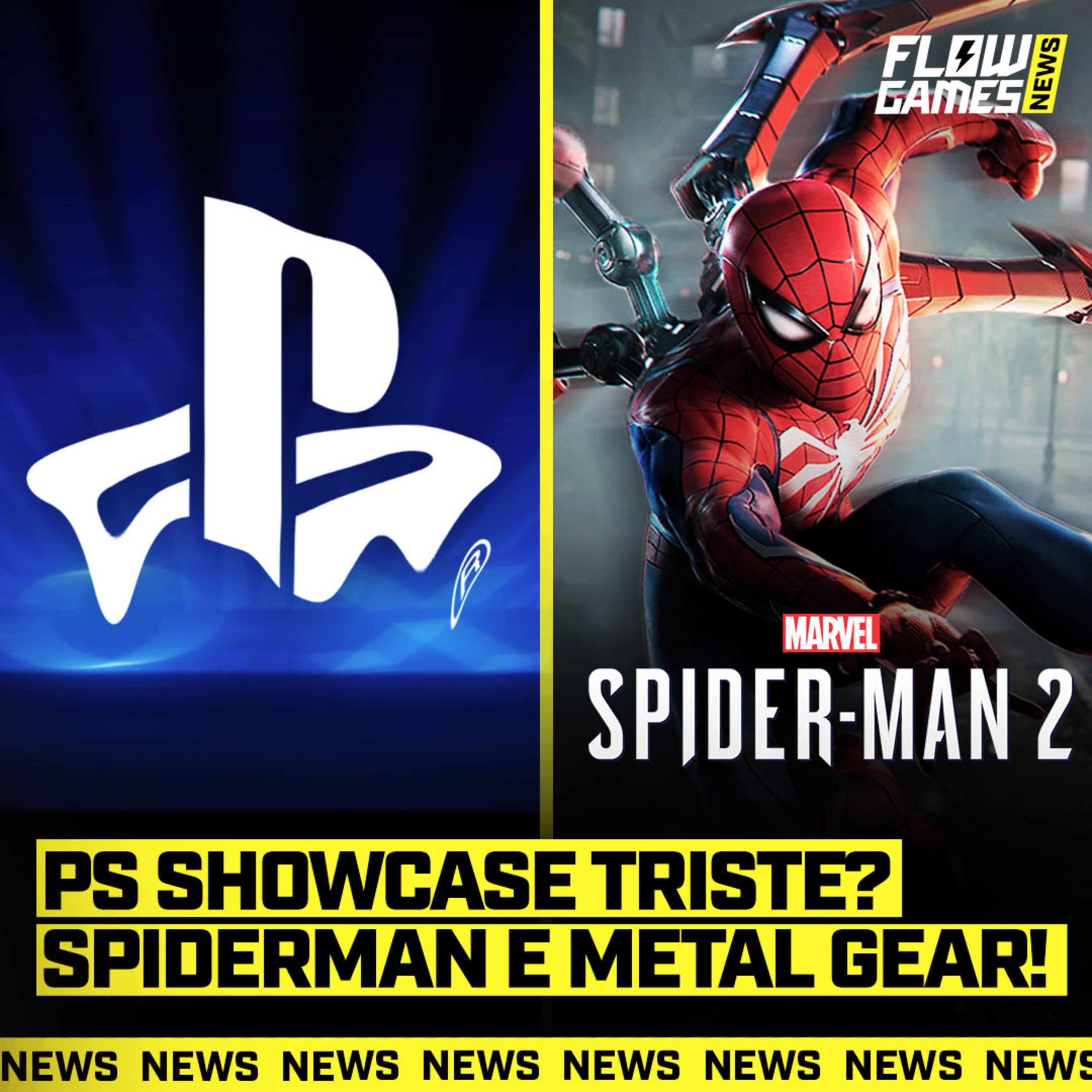 EVENTO DO PLAYSTATION foi DECEPÇÃO?! SPIDERMAN 2, METAL GEAR e + - FGN #69 episode artwork