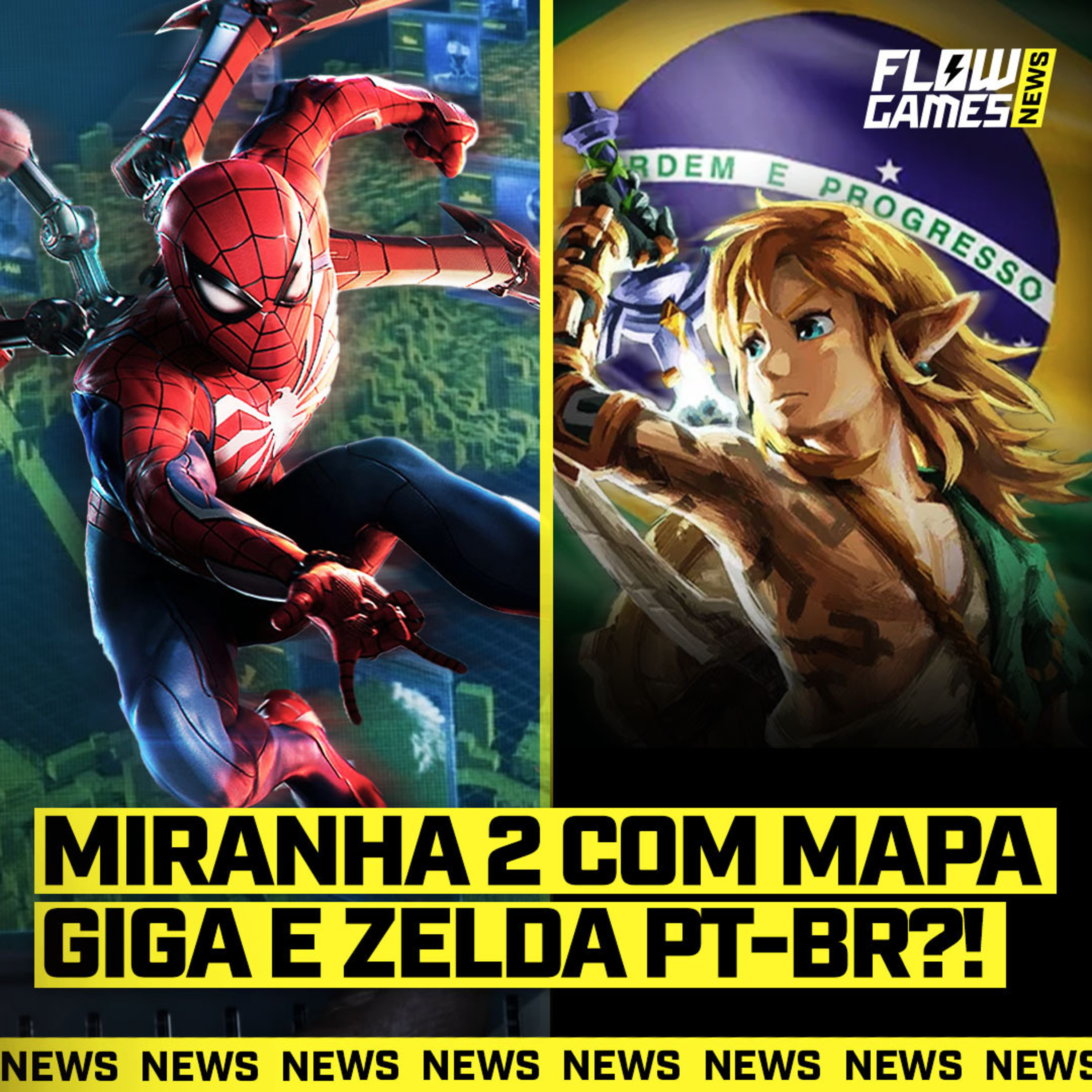 GTA 6 com CABELO REALISTA e SPIDER MAN 2 com MAPA ENORME! - FGN #70 episode artwork