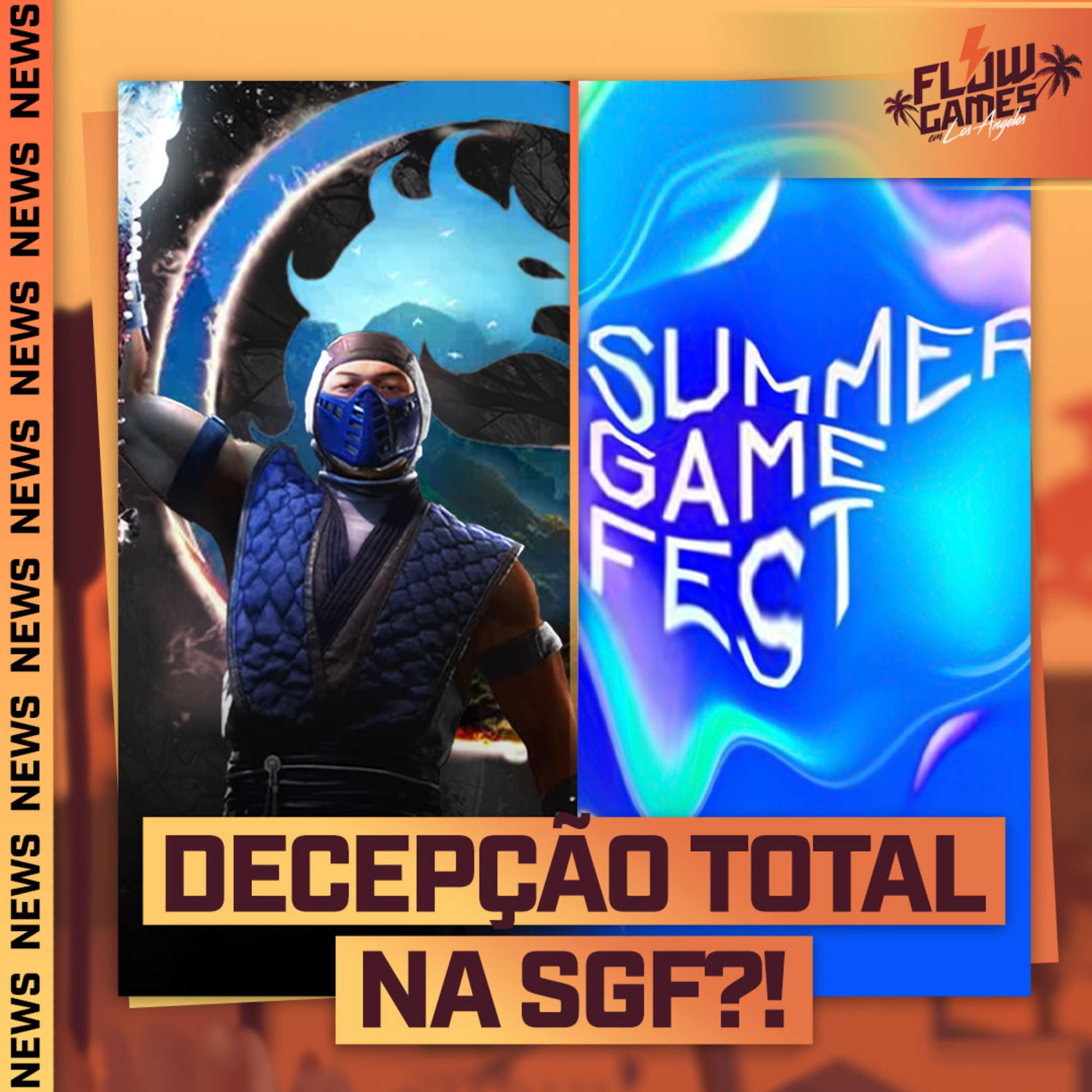 DECEPÇÃO no SUMMER GAME FEST! - MK1 e ALAN WAKE 2 - FGN #71 episode artwork
