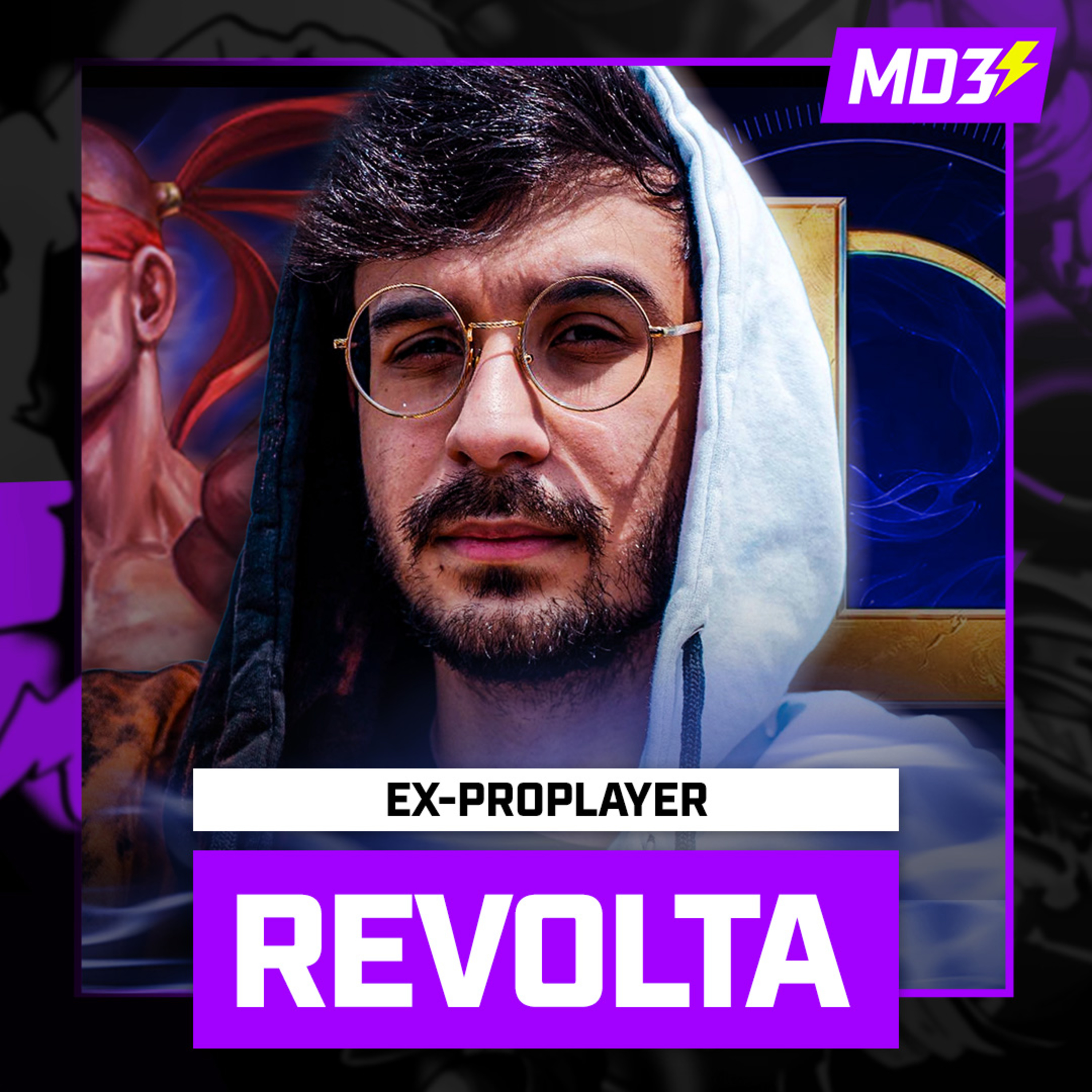 REVOLTA, EX-PRO PLAYER! - MD3 #85 episode artwork