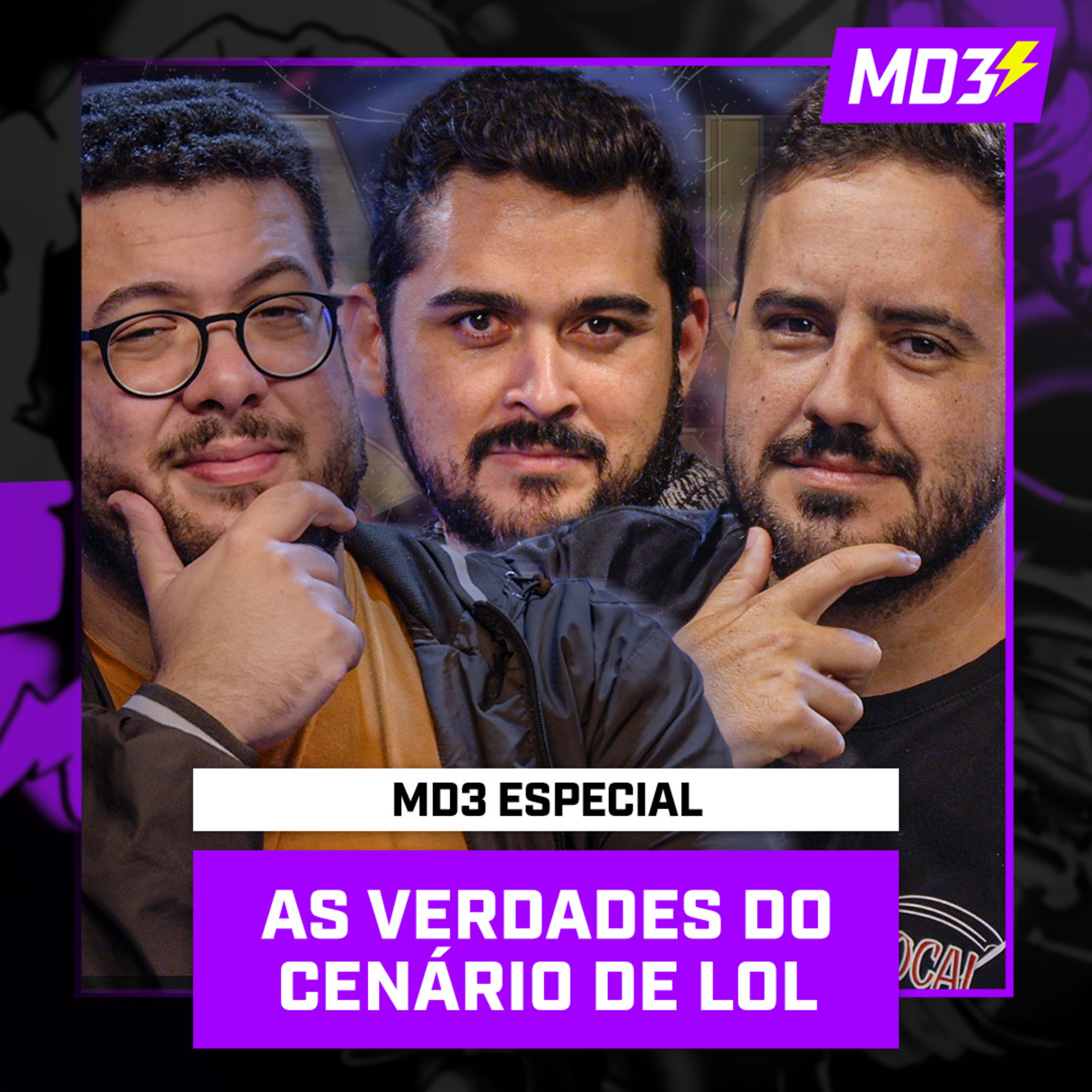 POLÊMICAS! SÓ a TRUE DA TRUE do CENÁRIO de LOL! - MD3 #86 episode artwork