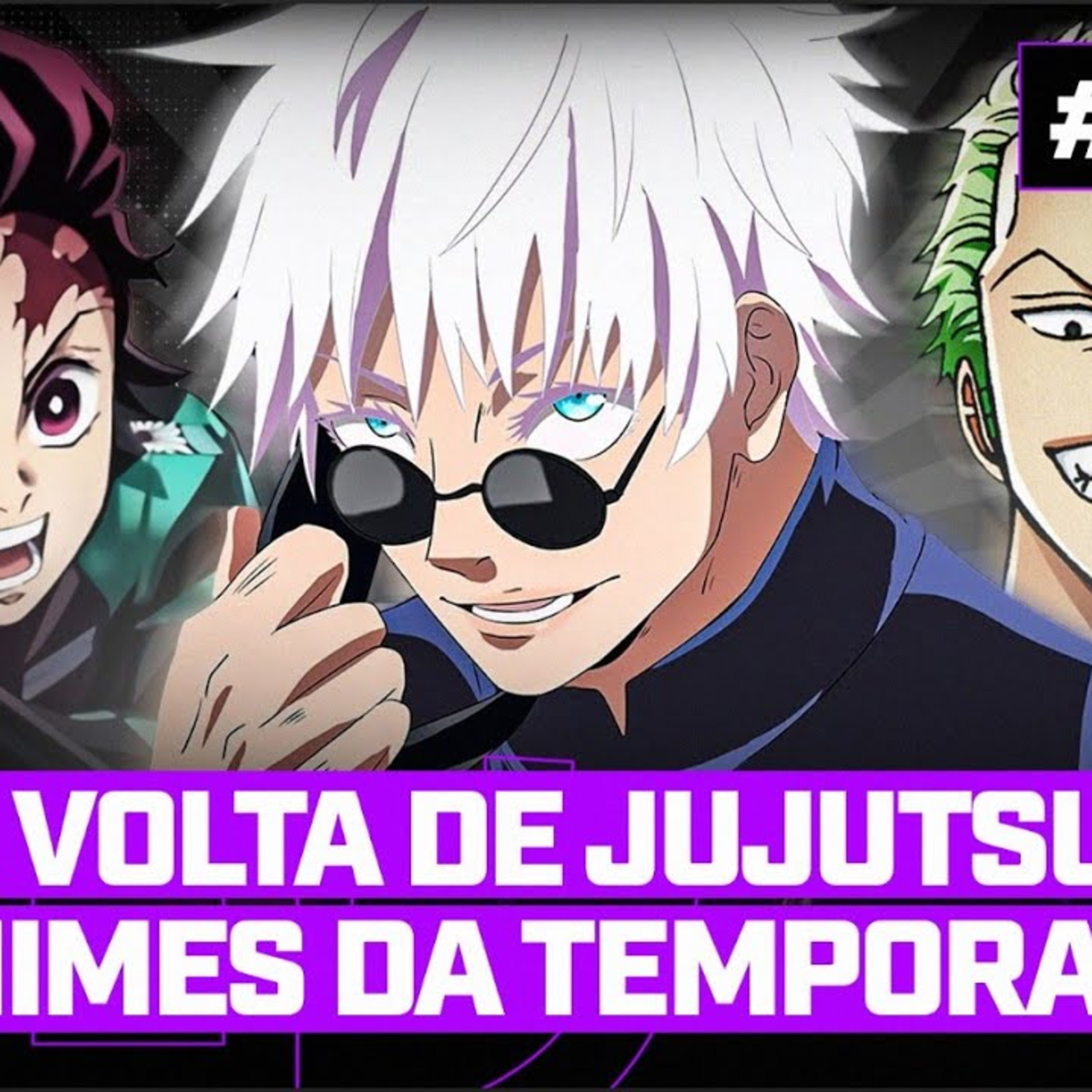 A VOLTA de JUJUTSU e os NOVOS ANIMES da TEMPORADA - Flowtaku #04 episode artwork