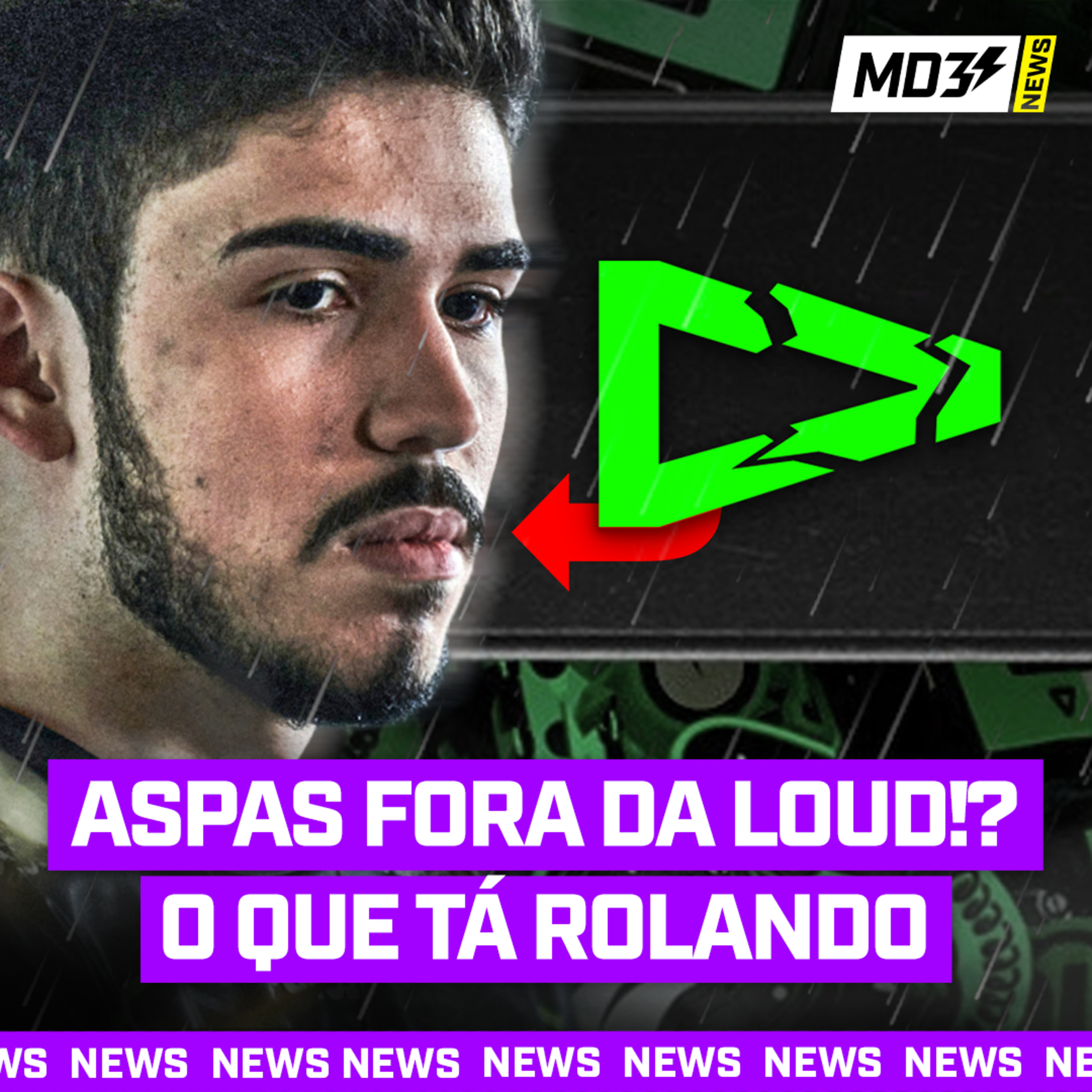 LOUD QUEBRANDO com ASPAS FORA do TIME?! e as BETS??? - MD3 #13 episode artwork