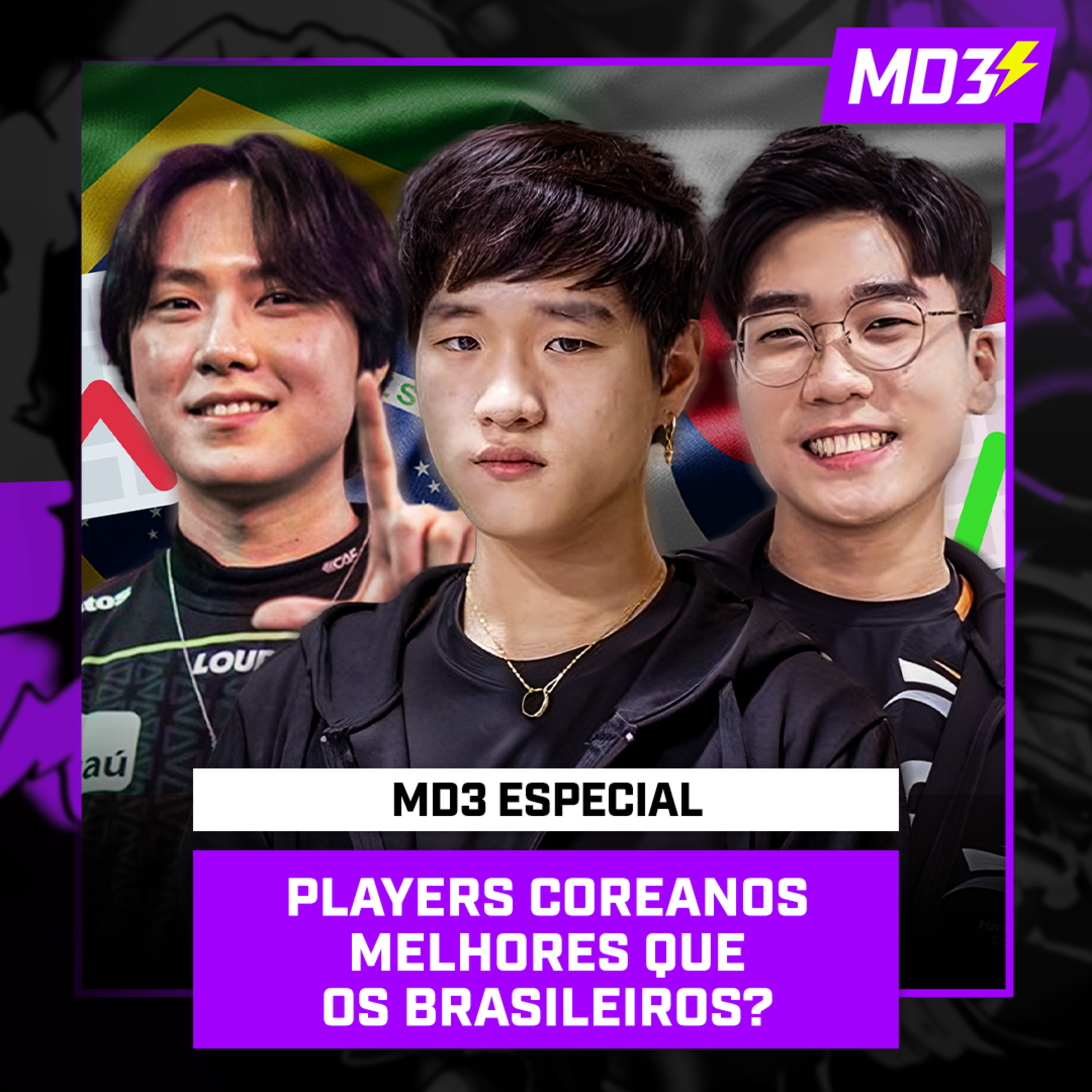 QUAL o REAL VALOR dos PLAYERS COREANOS? - MD3 #88 episode artwork