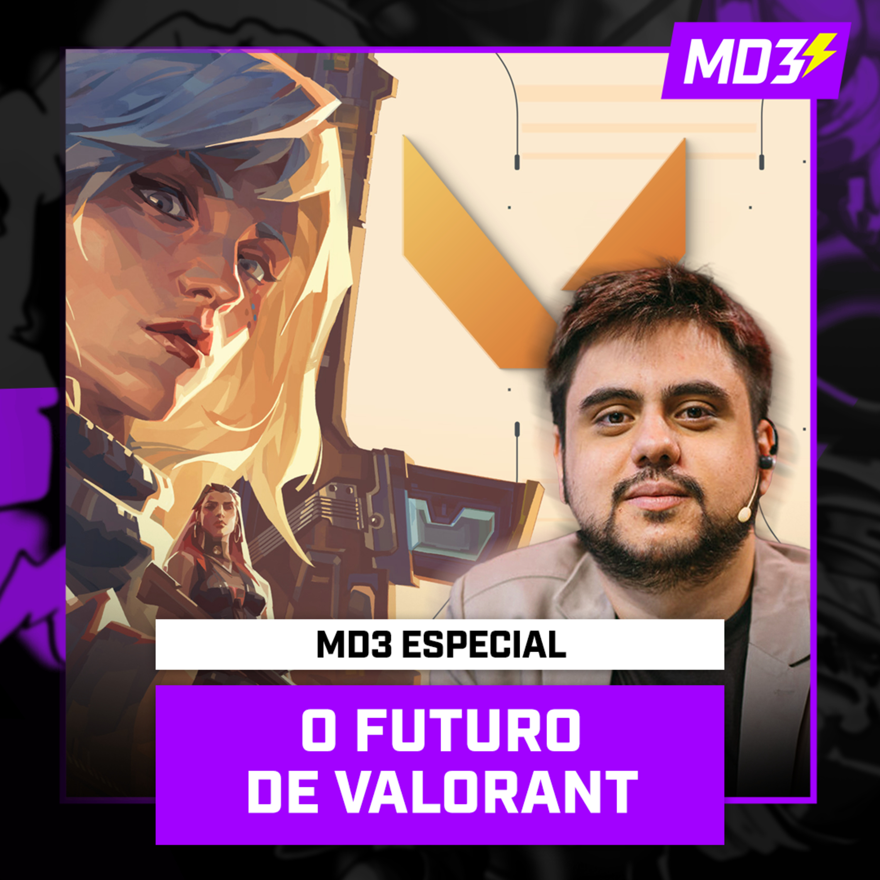 O FUTURO de VALORANT: O QUE ESPERAR para o VCT em 2024 ft. TOCKERS - MD3 #93 episode artwork