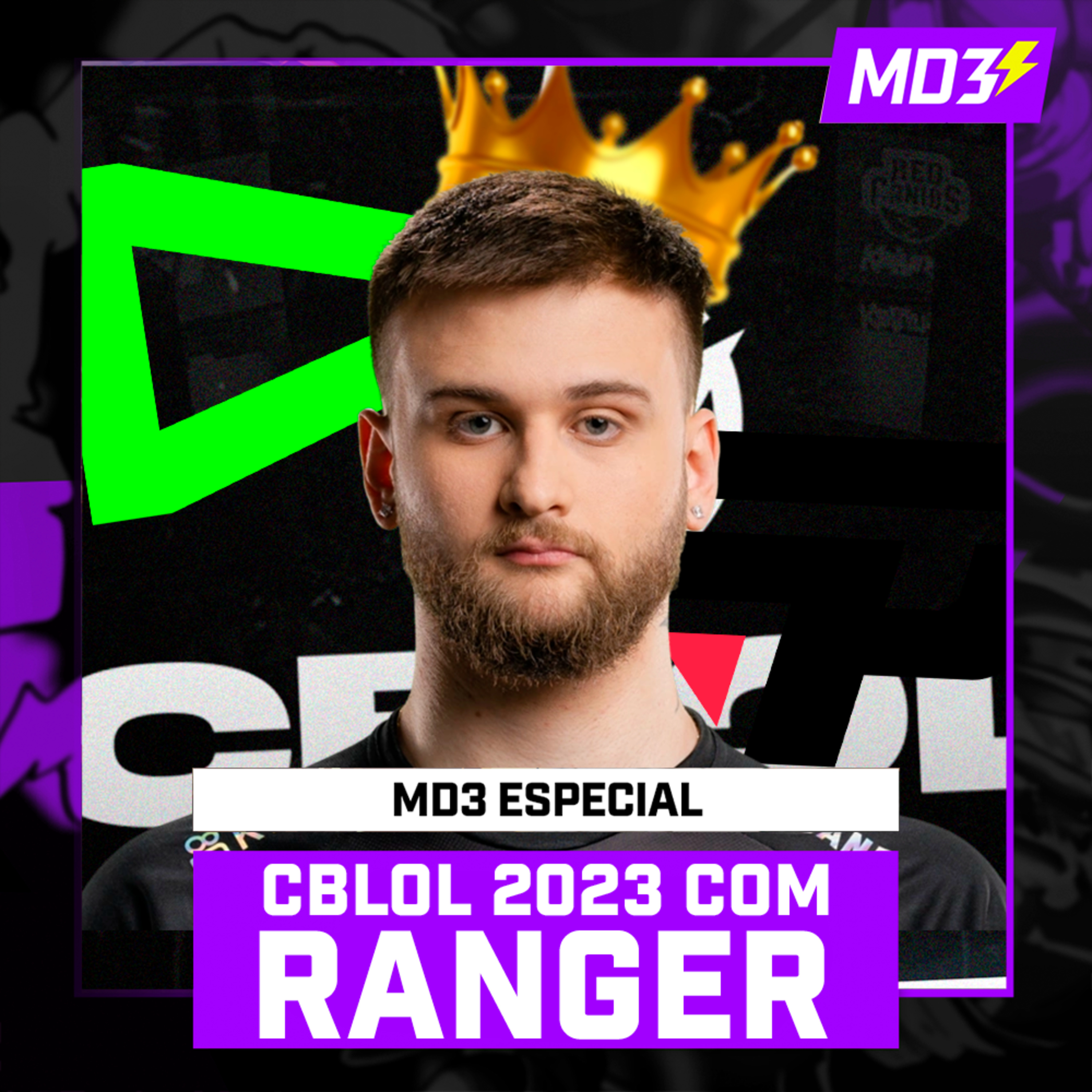 ESPECIAL CBLOL: ANÁLISE DOS PLAYOFFS ft. RANGER - MD3 #94 episode artwork