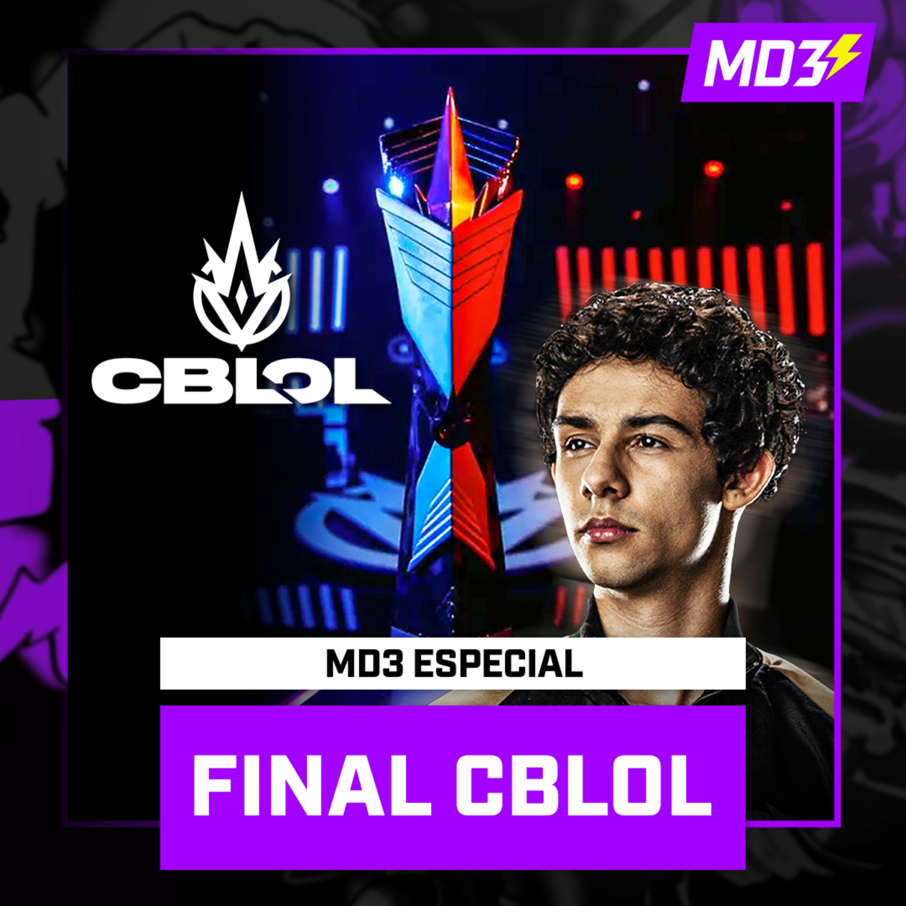ESPECIAL FINAL DO CBLOL 2023, TRÊS VEZES PAIN VS LOUD! ft. BRUCER - MD3 #95 episode artwork