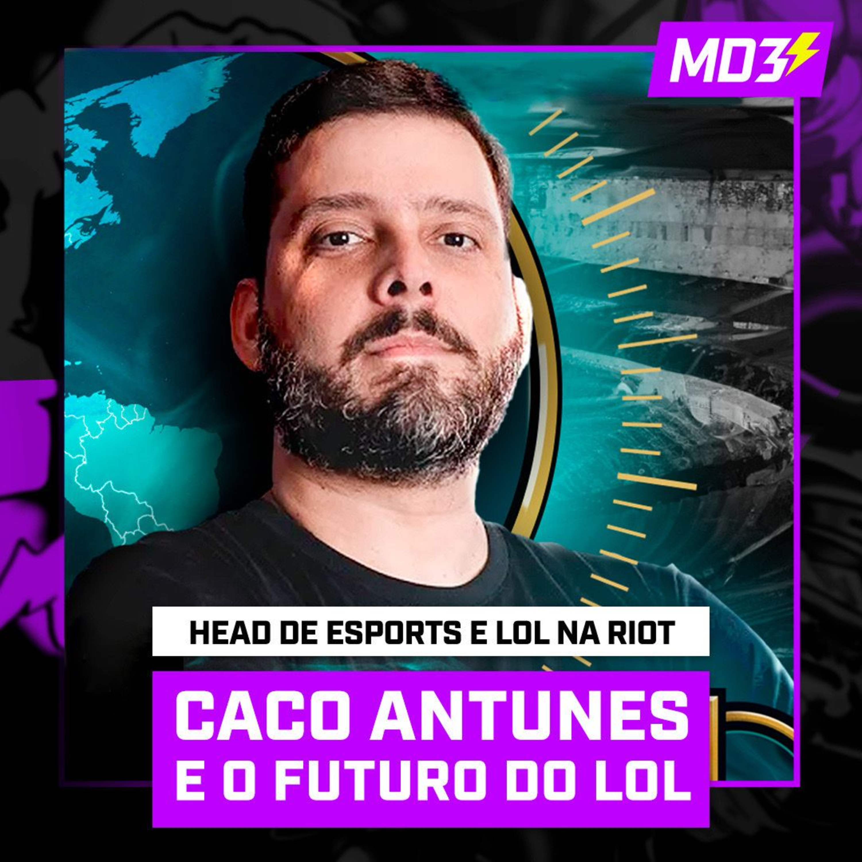 CACO ANTUNES, head de ESPORTS e LOL para a RIOT nas AMÉRICAS e o futuro do LOL - MD3 #97 episode artwork