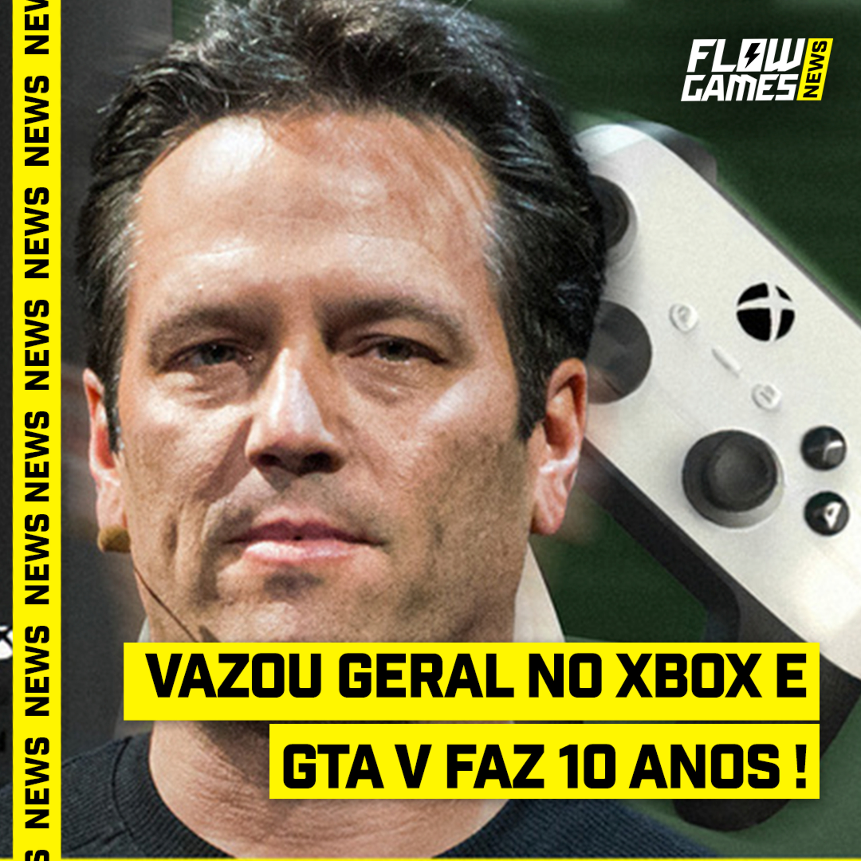 VAZOU TUDO da MICROSOFT (até o NOVO XBOX!) e os 10 ANOS de GTA V #FGN91 episode artwork