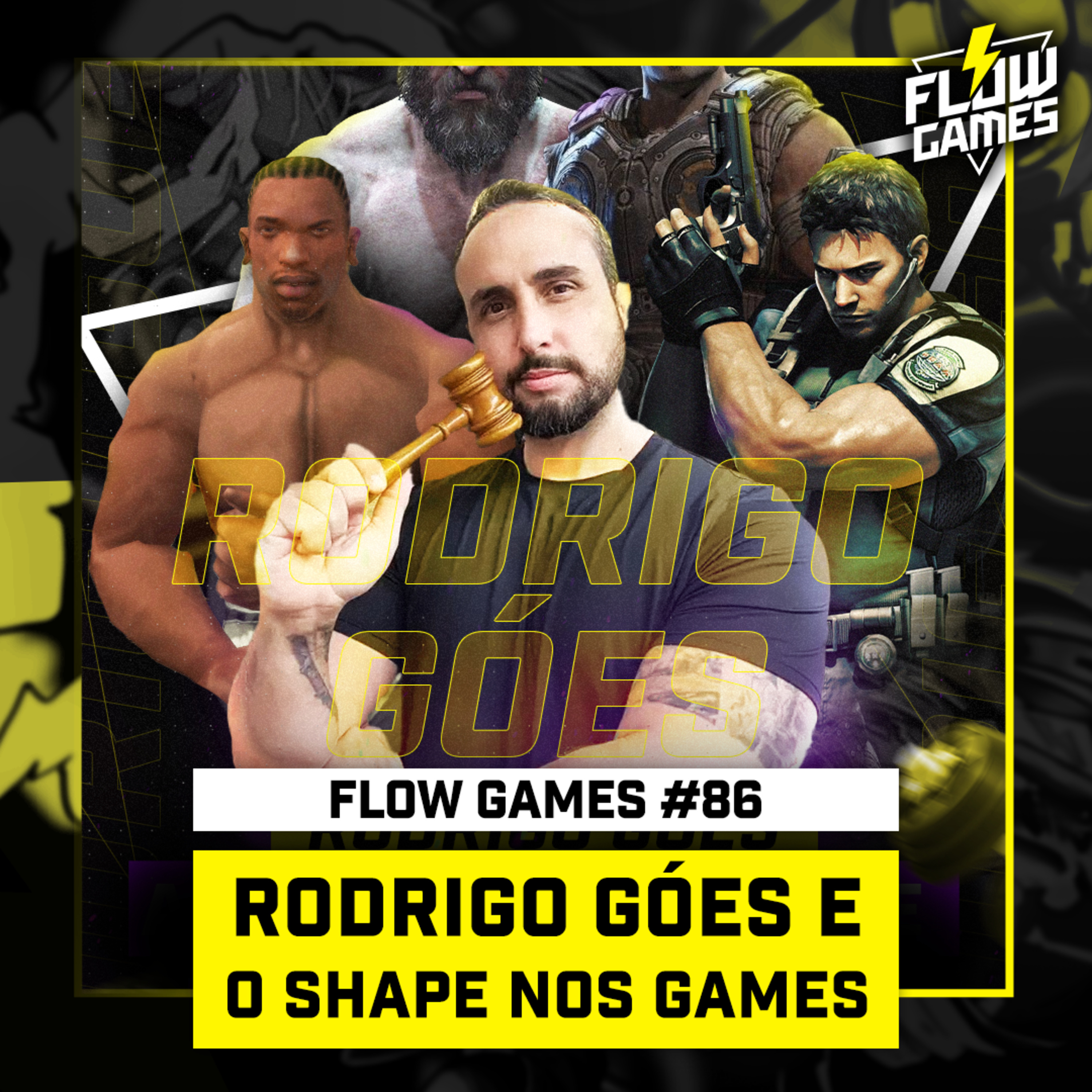 RODRIGO GÓES, analisando o SHAPE dos PERSONAGENS dos GAMES: FAKE NATTY? episode artwork