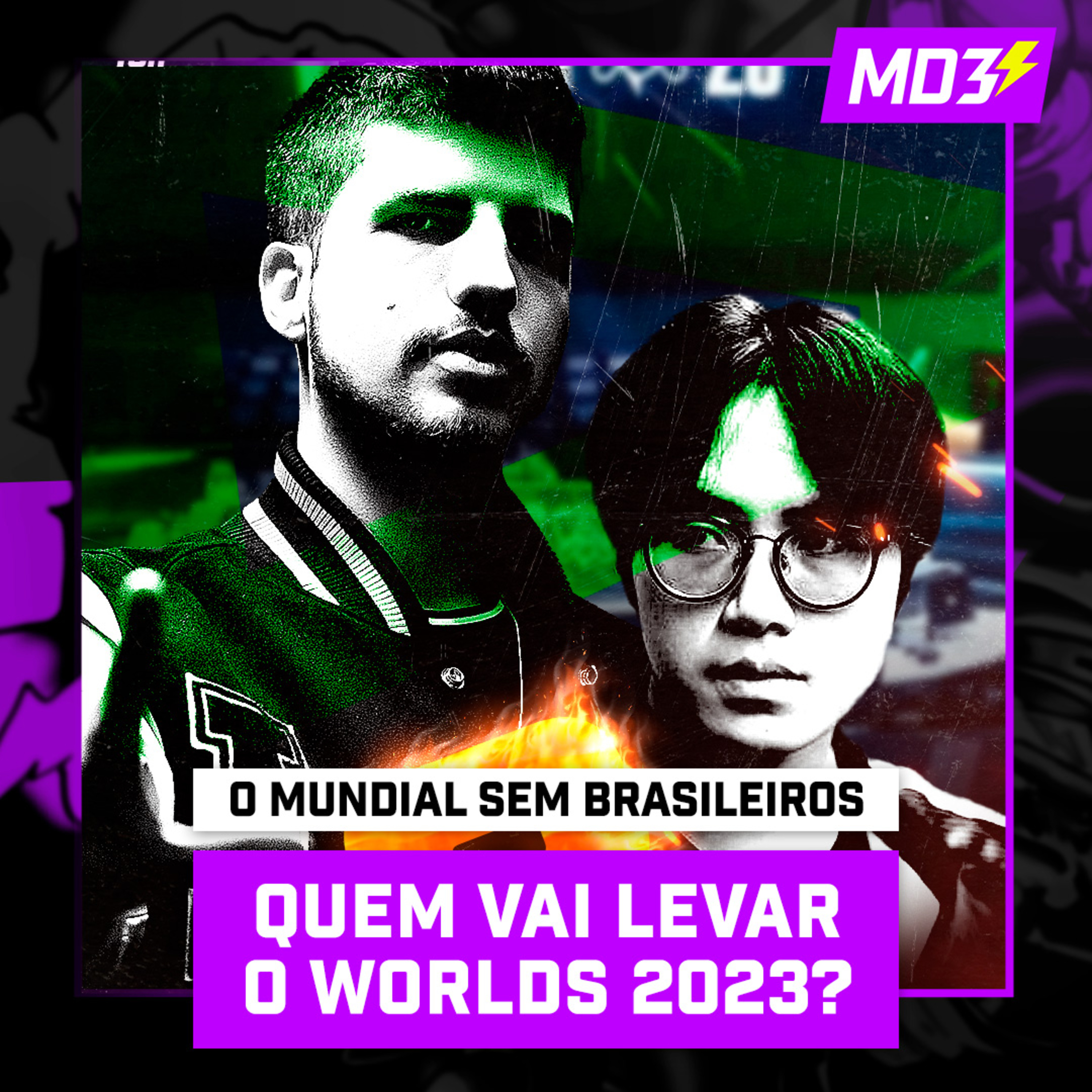 O MUNDIAL DE LOL SEM BR, QUEM VAI LEVAR? — #MD3 #105 episode artwork