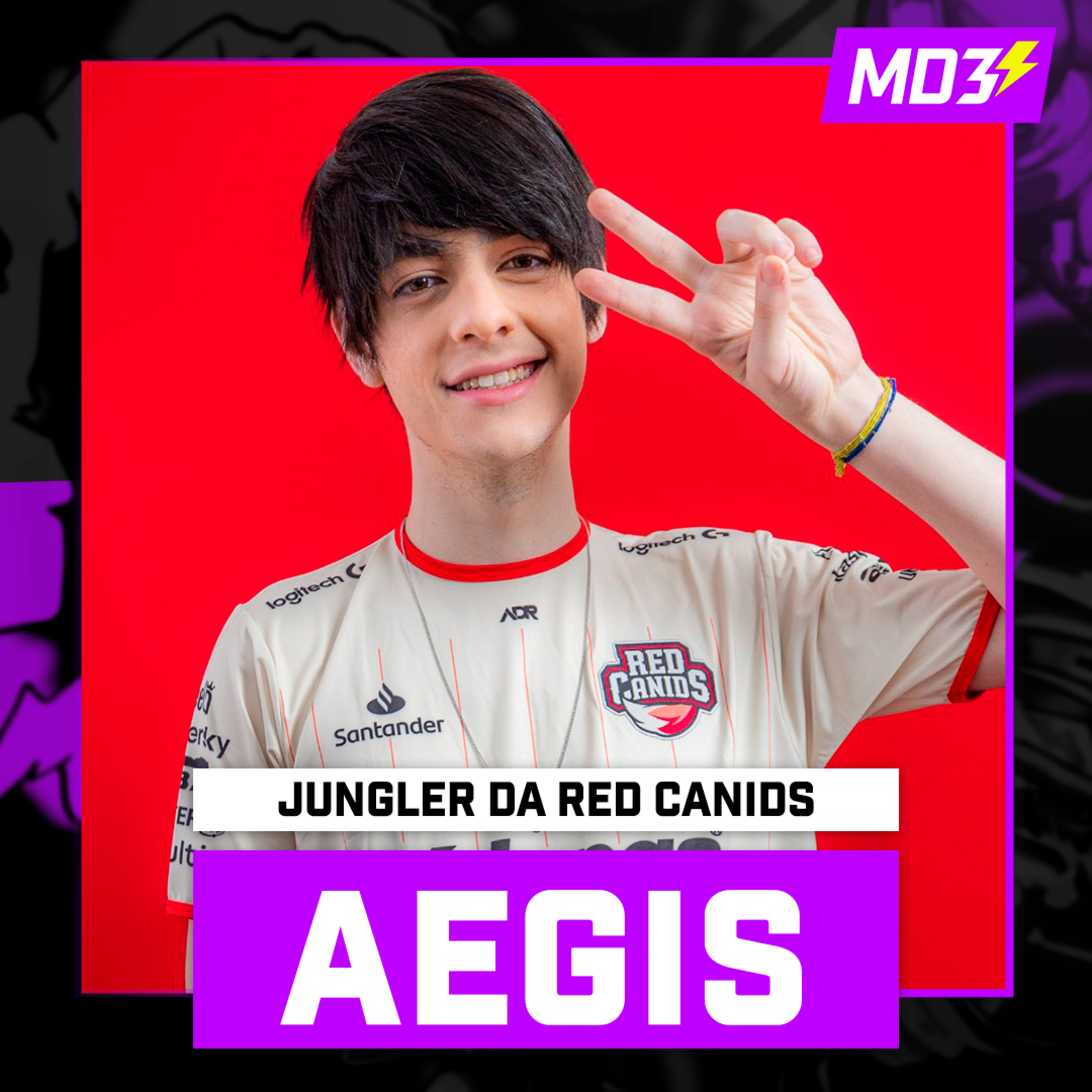 AEGIS, JUNGLER DA RED CANIDS — #MD3 #110 episode artwork