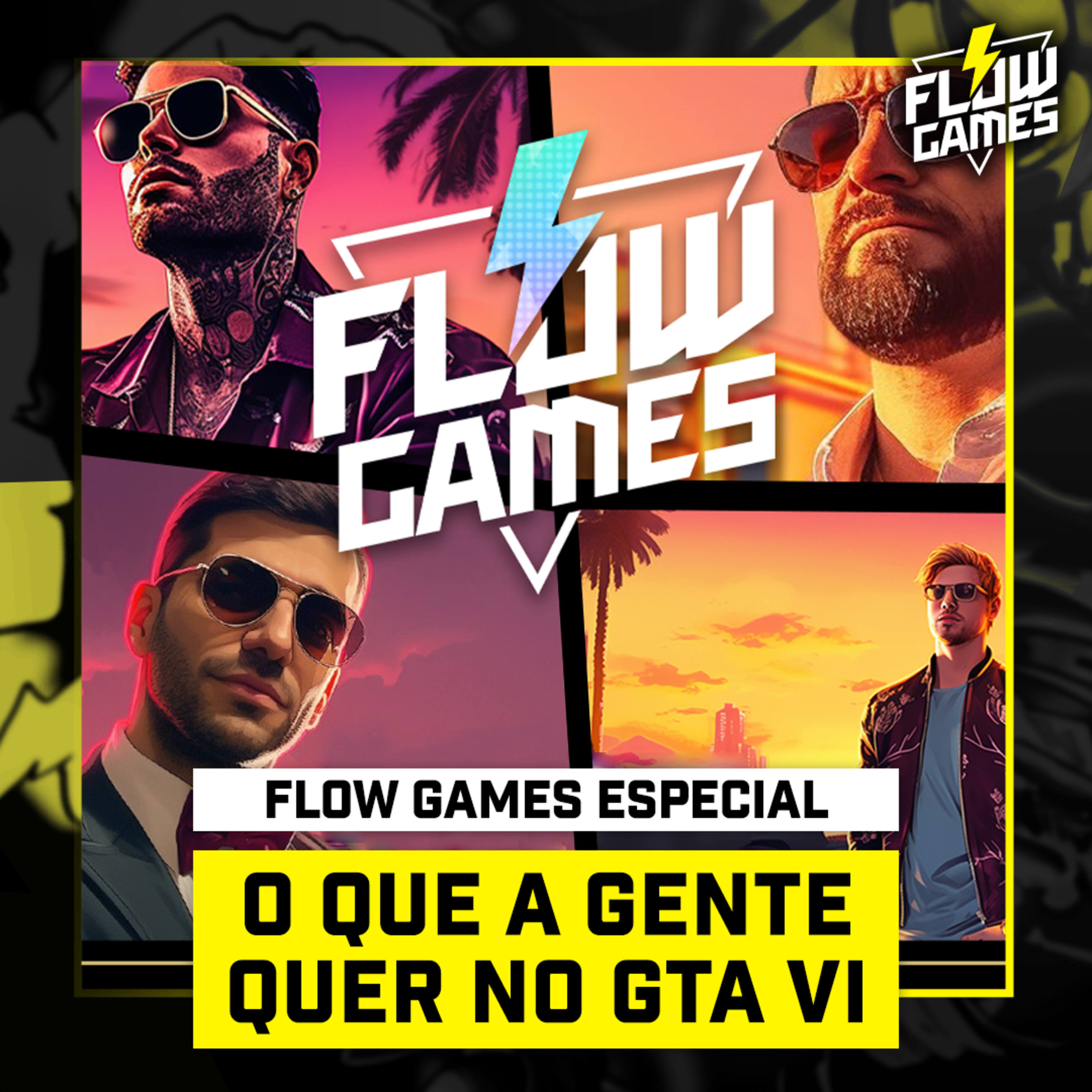 GTA 6, O QUE A GENTE QUER VER NO PRÒXIMO JOGO - Flow Games #94 episode artwork