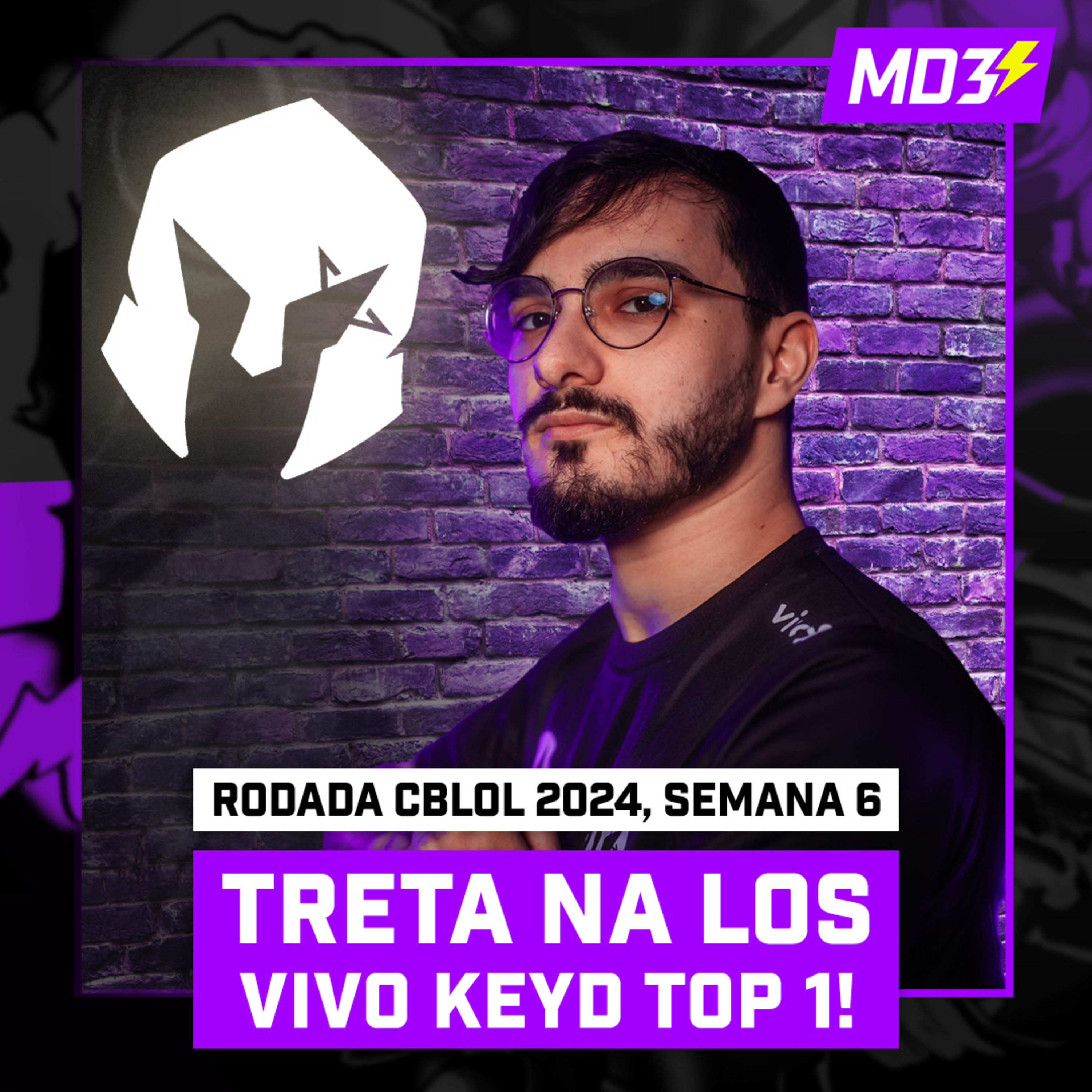 RODADA CBLOL 2024, SEMANA 6: TRETA NA LOS E VIVO KEYD TOP 1?? Análise completa — #MD3 #136 episode artwork