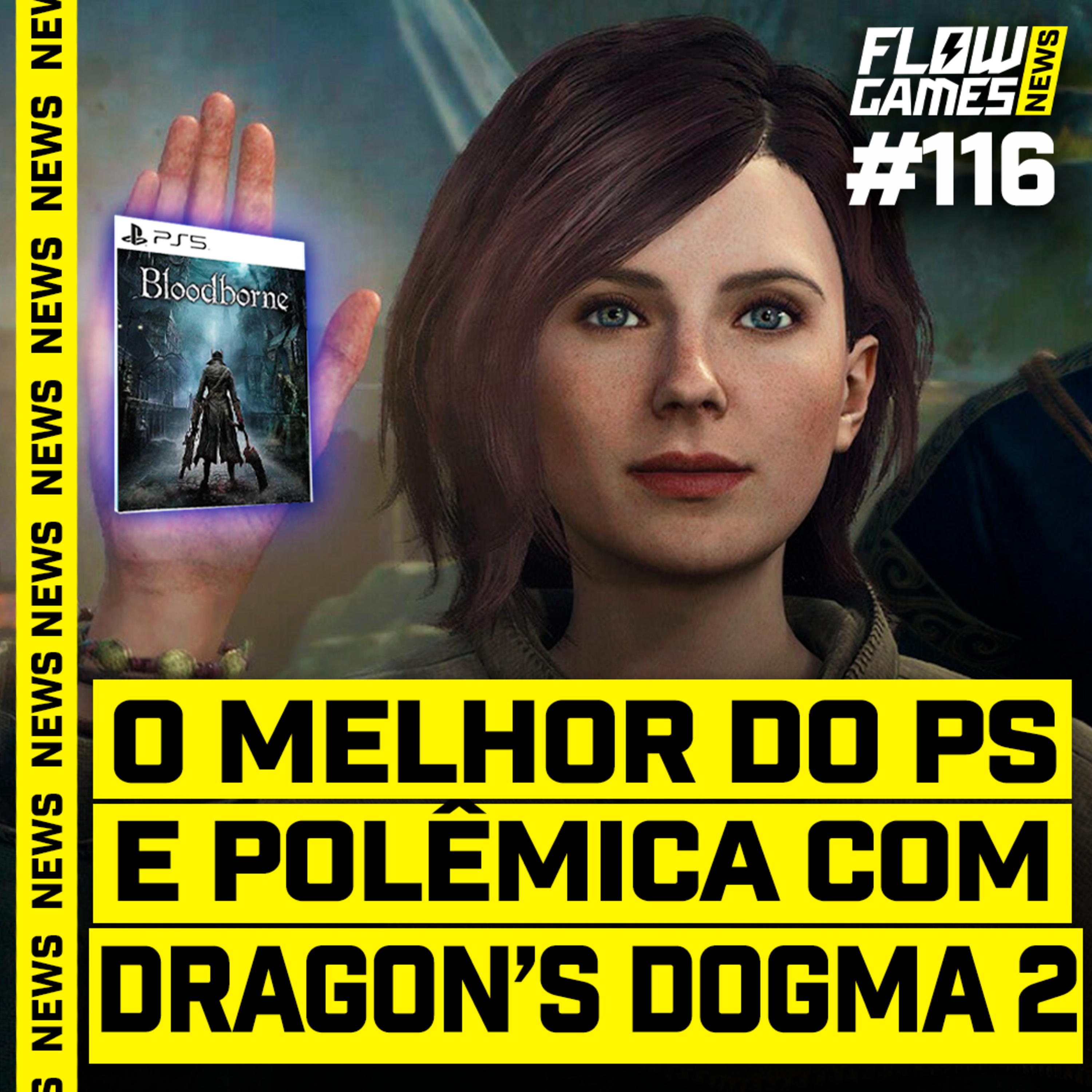 O MELHOR JOGO de PLAYSTATION e a POLÊMICA de DRAGON'S DOGMA II - #FGN #116 episode artwork
