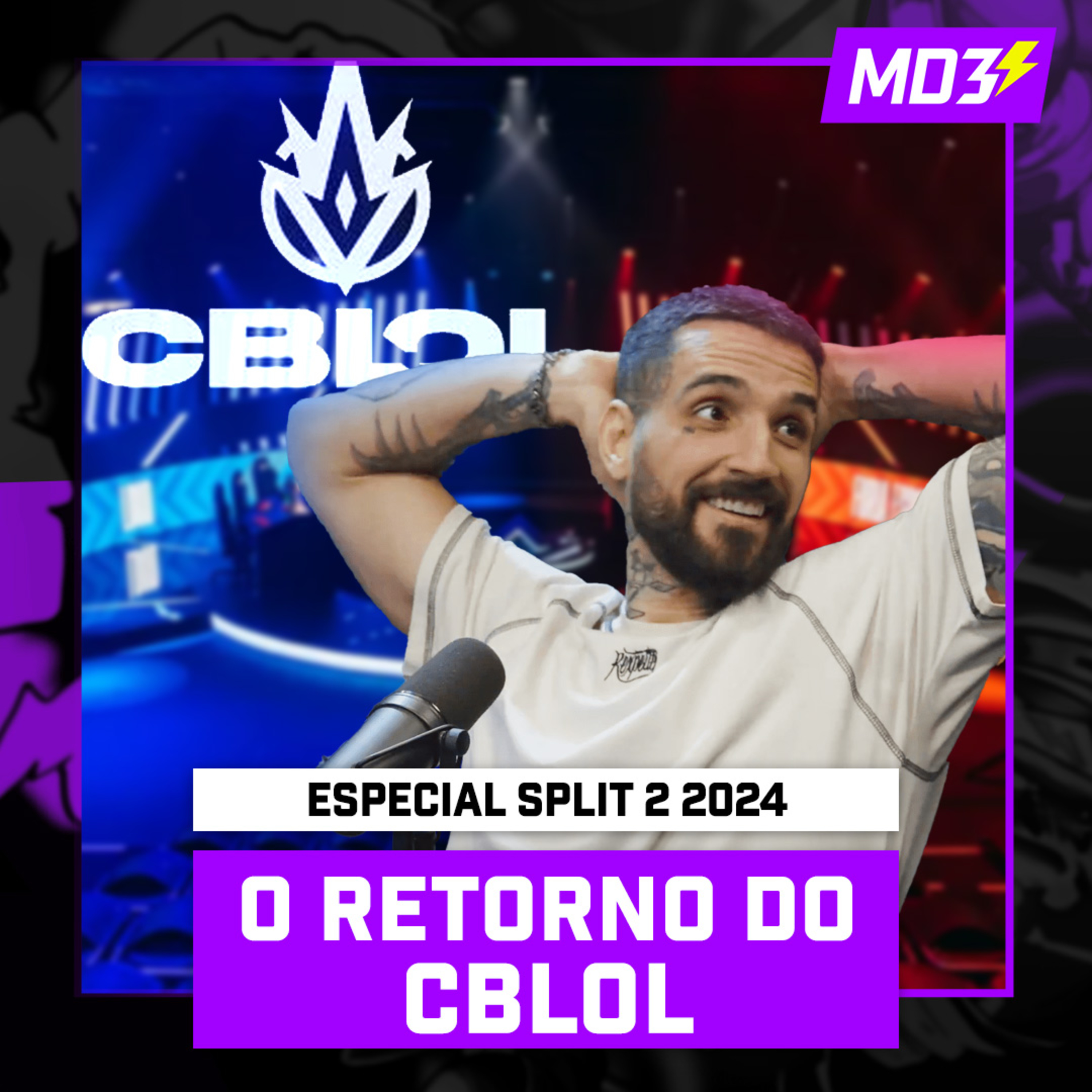 ESPECIAL RETORNO do CBLOL 2024, início do 2º SPLIT — #MD3 #159 episode artwork