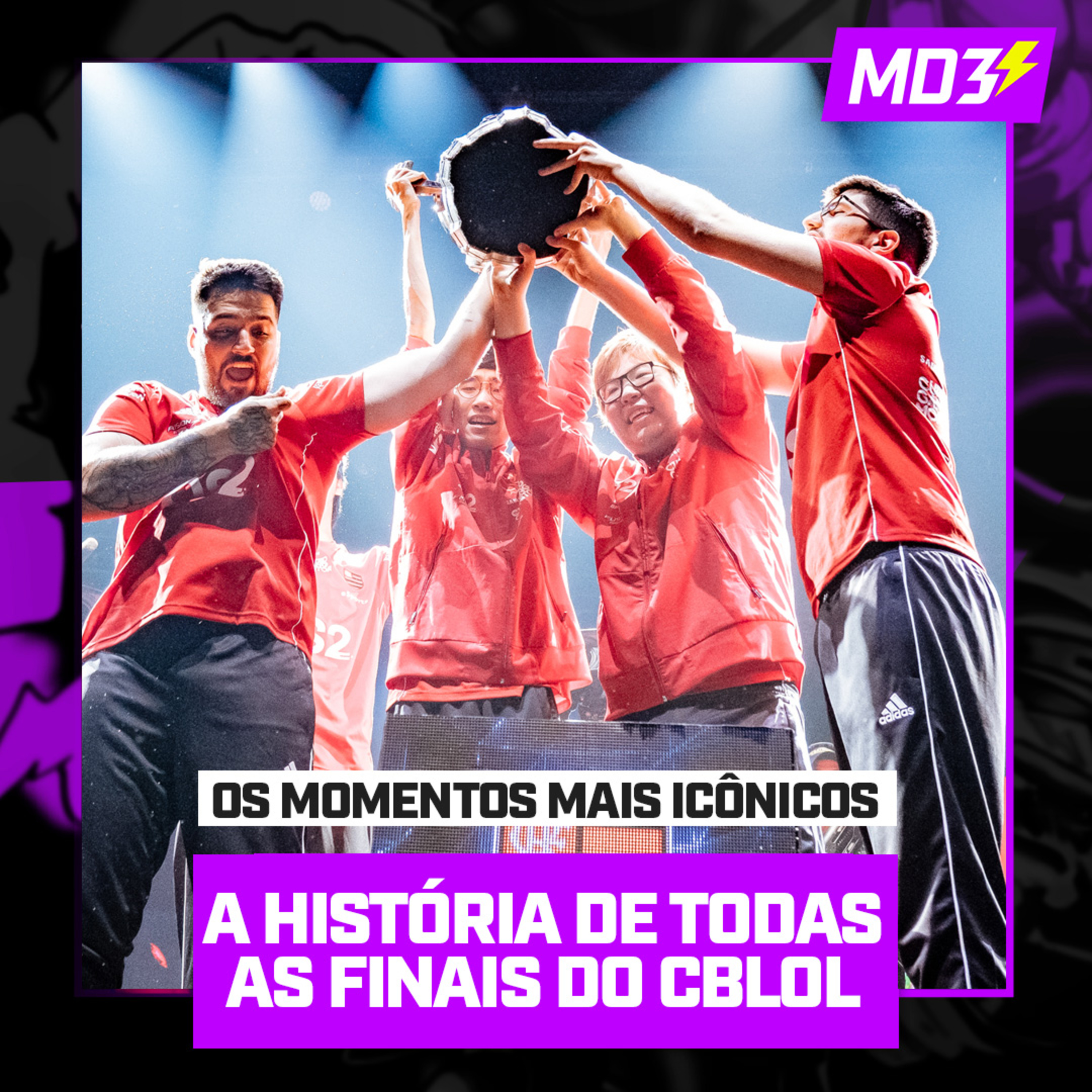A HISTÓRIA de TODAS AS FINAIS do CBLOL — #MD3 #169 episode artwork