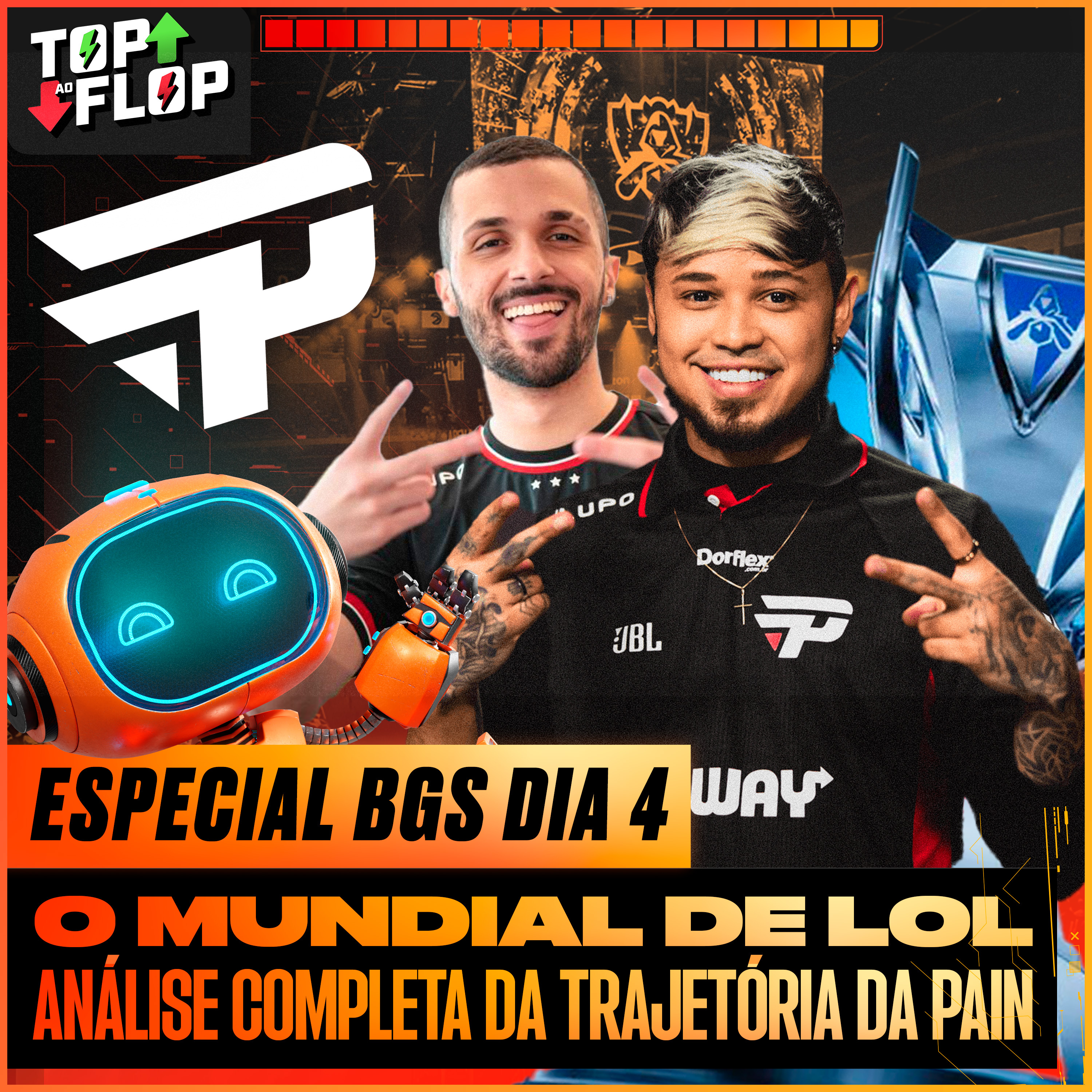 O MUNDIAL DE LOL, ANÁLISE DA TRAJETÓRIA DA PAIN, ESPECIAL BGS 2024 DIA 5 — #MD3 #188 episode artwork